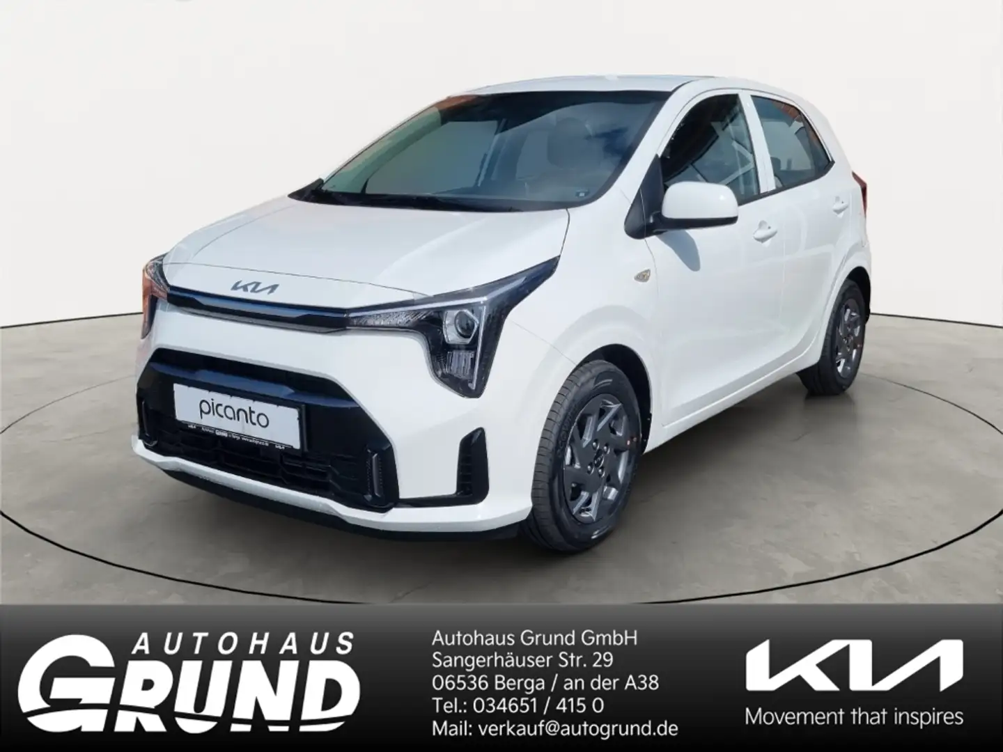 Kia Picanto PE 1.0 MT VISION NAVI KAMERA DAB Weiß - 1