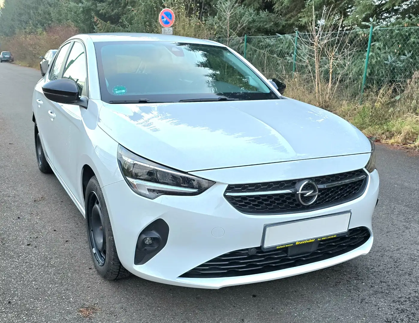 Opel Corsa-e e Edition! CCS 100kW! TÜV NEU! 1.Hd.!... Alb - 1