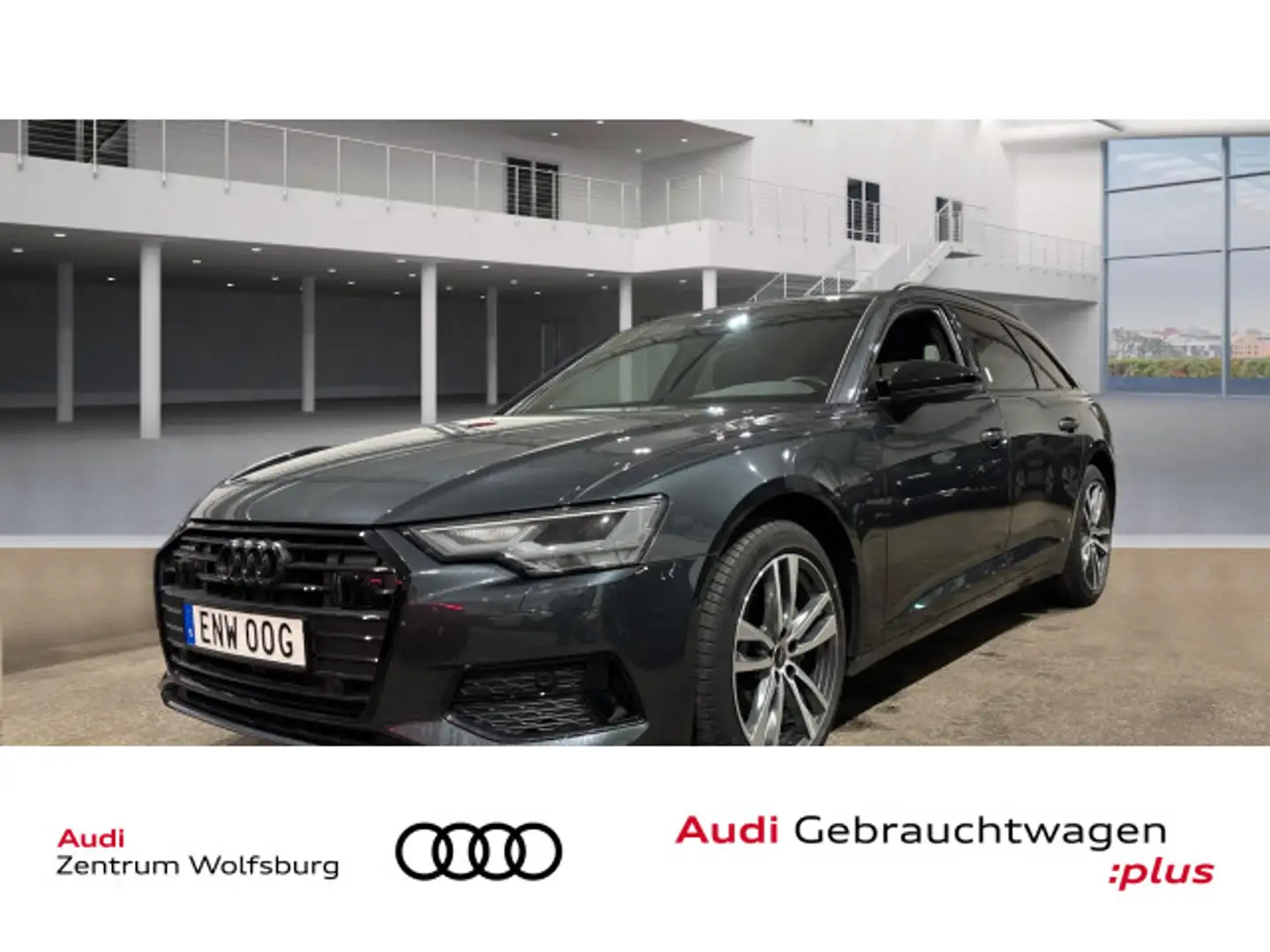 Audi A6 40TDI quattro S tronic sport STANDHZ/AH Grau - 1