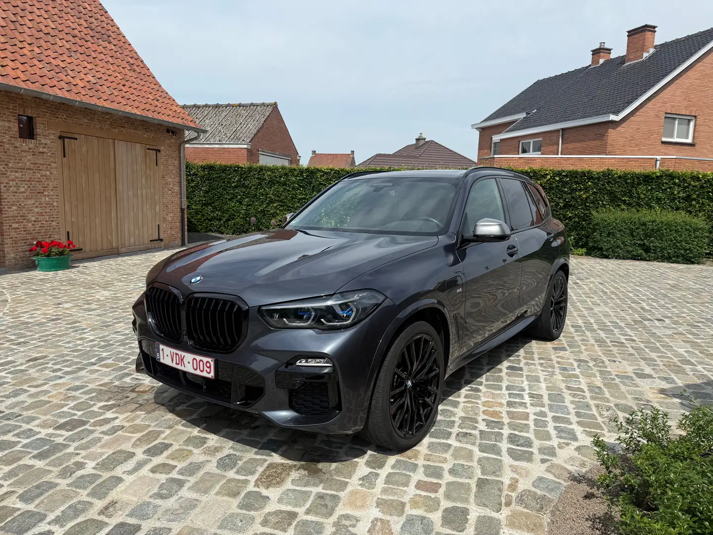 BMW X5 Bower Wilkins comfort seats trekhaak full option Gris - 1