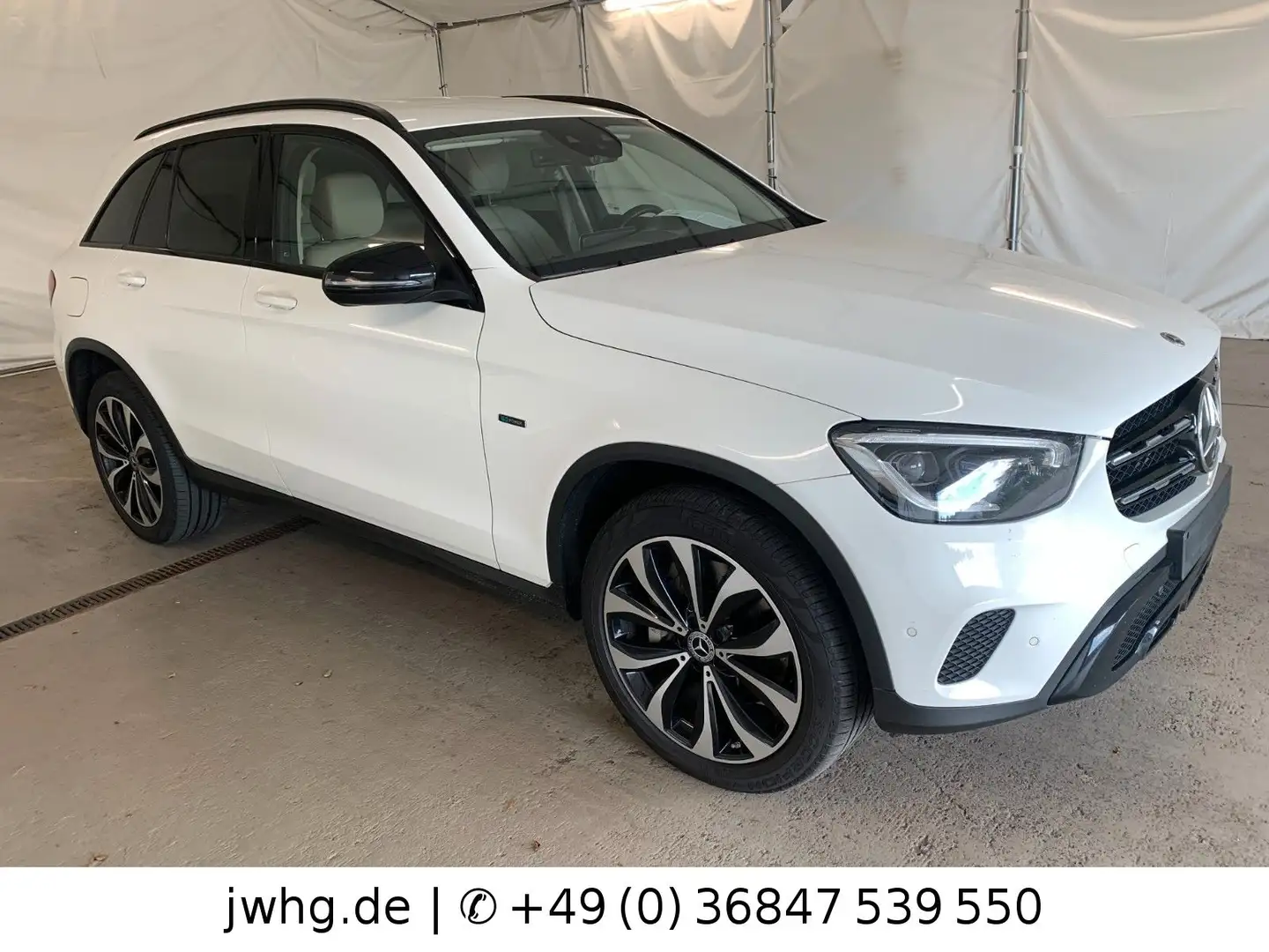 Mercedes-Benz GLC 300 de 4M Multib VirtCockp FahrAss+ Kam 20" Blanc - 2