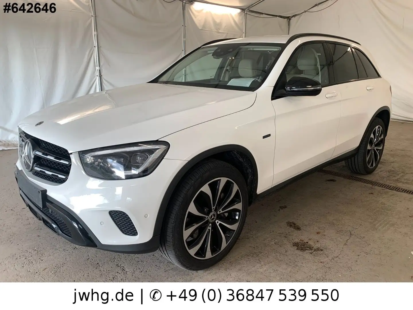 Mercedes-Benz GLC 300 de 4M Multib VirtCockp FahrAss+ Kam 20" Blanc - 1