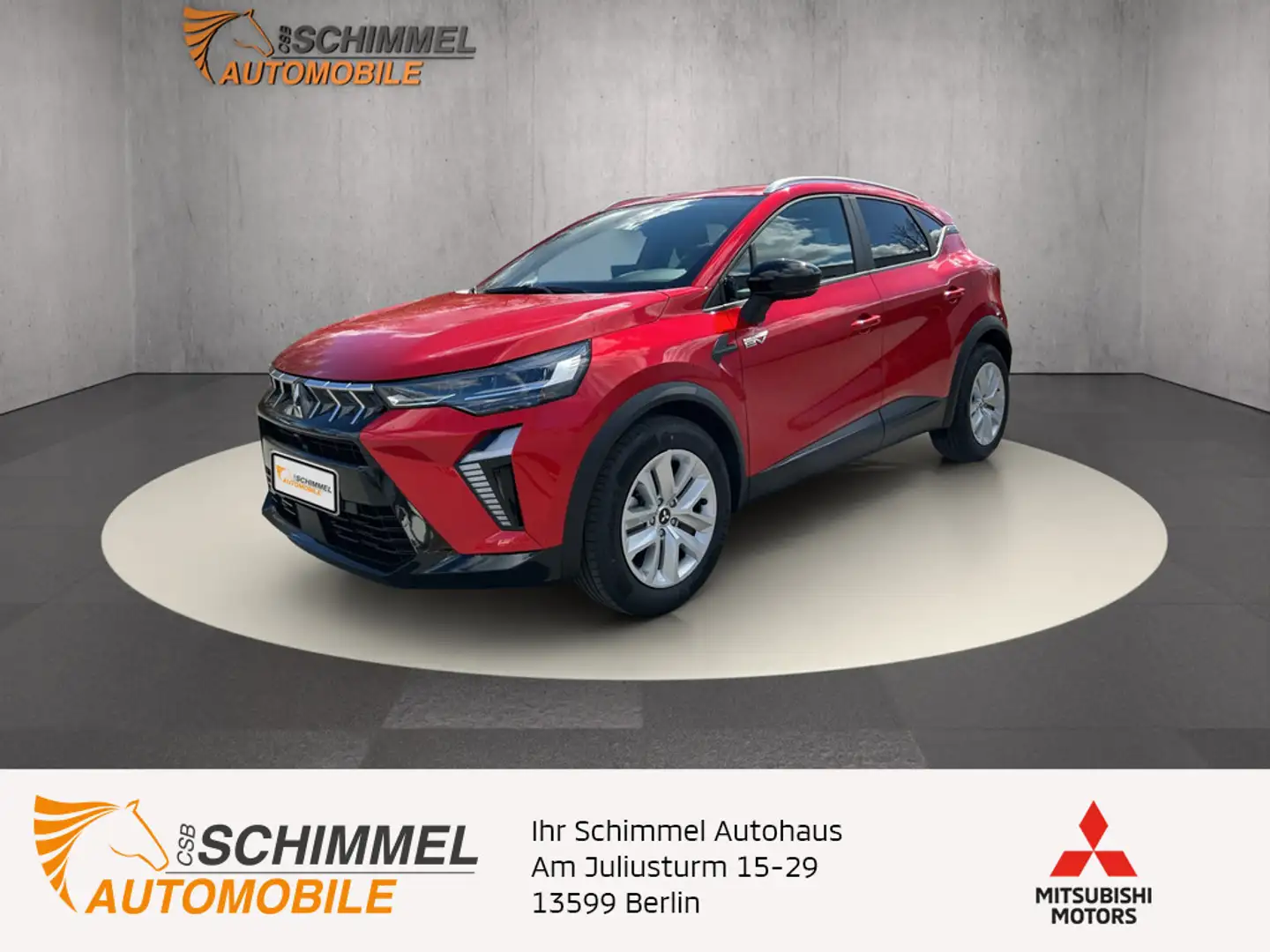 Mitsubishi ASX Hybrid PLUS MJ25 KLIMA SHZ KAMERA LED Rot - 1