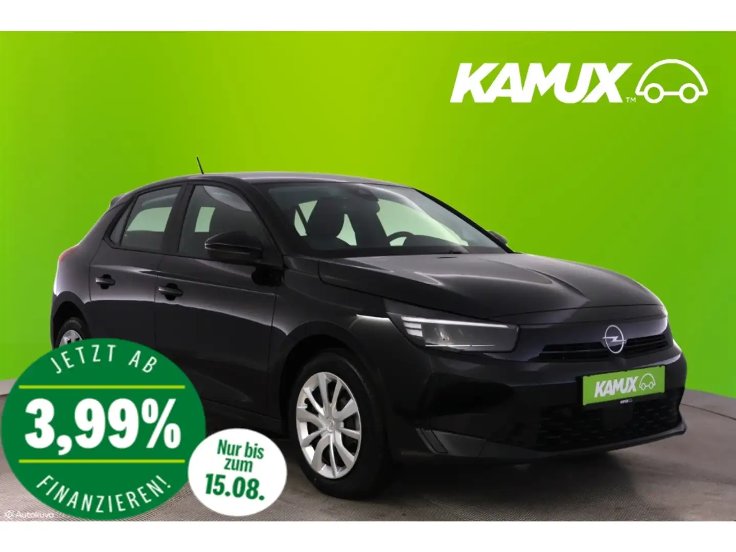Opel Corsa F 1.2T Aut.Edition+LED+CARPLAY+TEMPO+PDC Black - 1