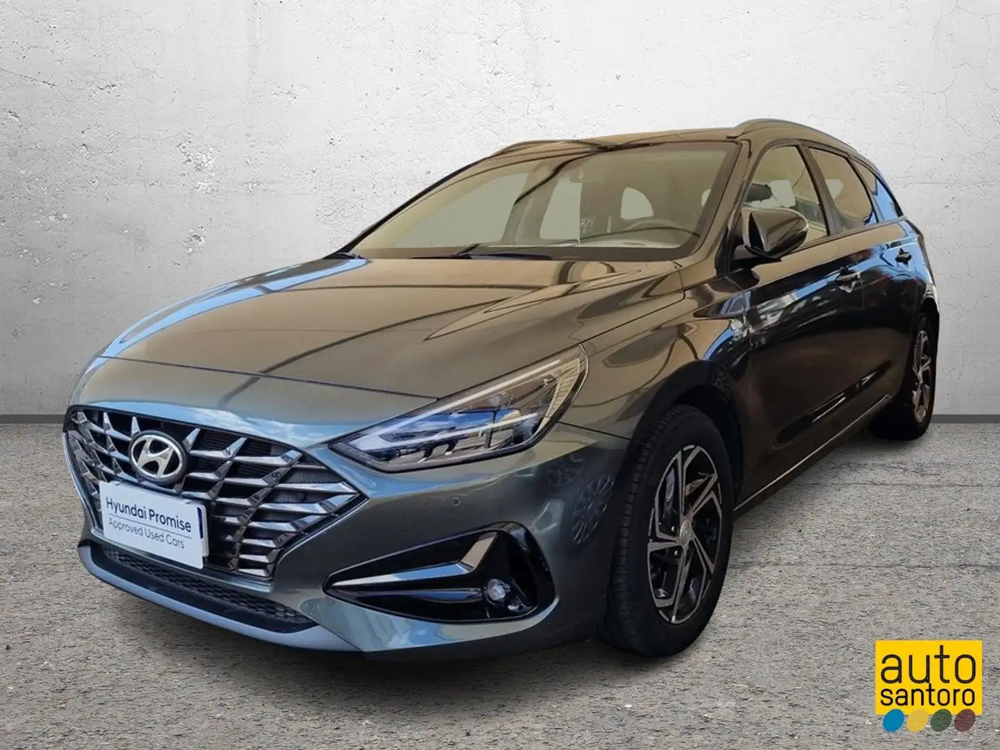 Hyundai i30 WAGON 136CV CRDI 48V PRIME Gris - 1