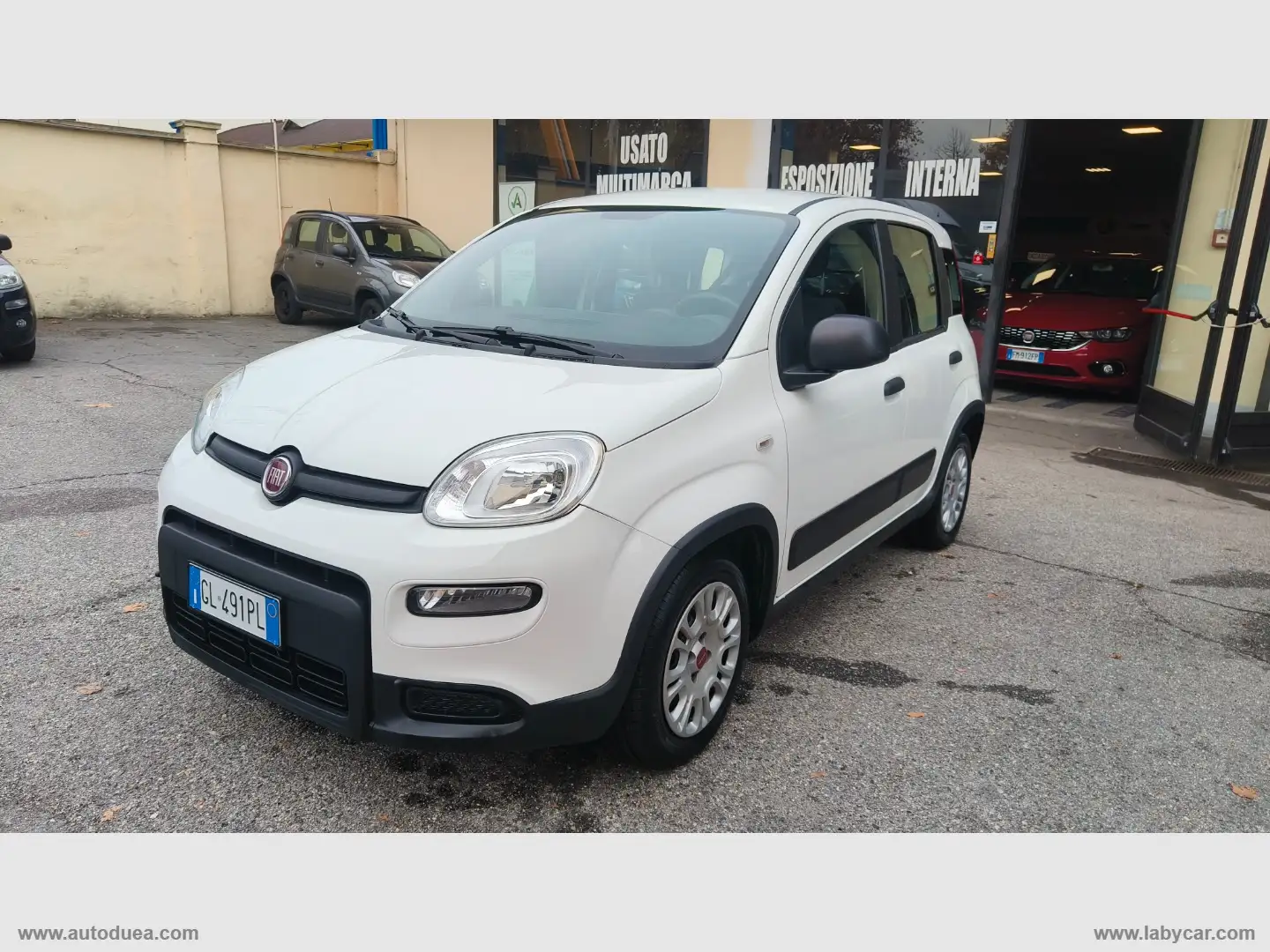 Fiat Panda 1.0 GSE Hybrid Street Van 4 p.ti Bianco - 1