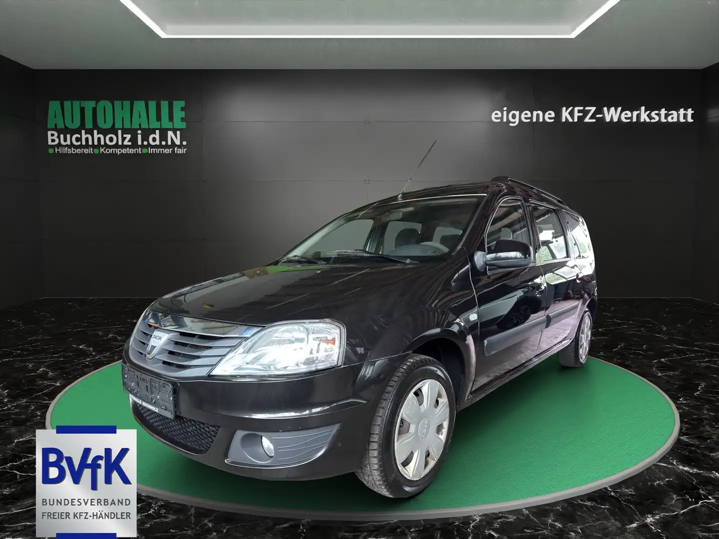 Dacia Logan MCV 1.4 Ambiance~7 SITZER~SERVO~KLIMA~AHK~ALLWETTE Negro - 1