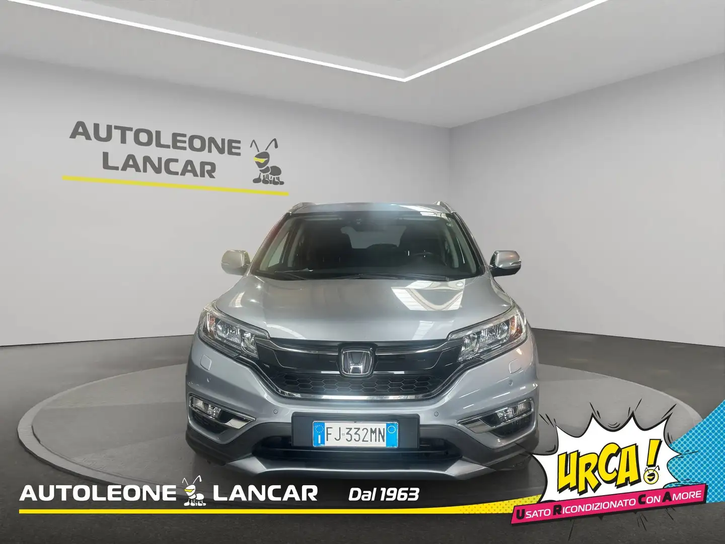 Honda CR-V 1.6 i-dtec Elegance + Navi 2wd 120cv E6 Сірий - 2