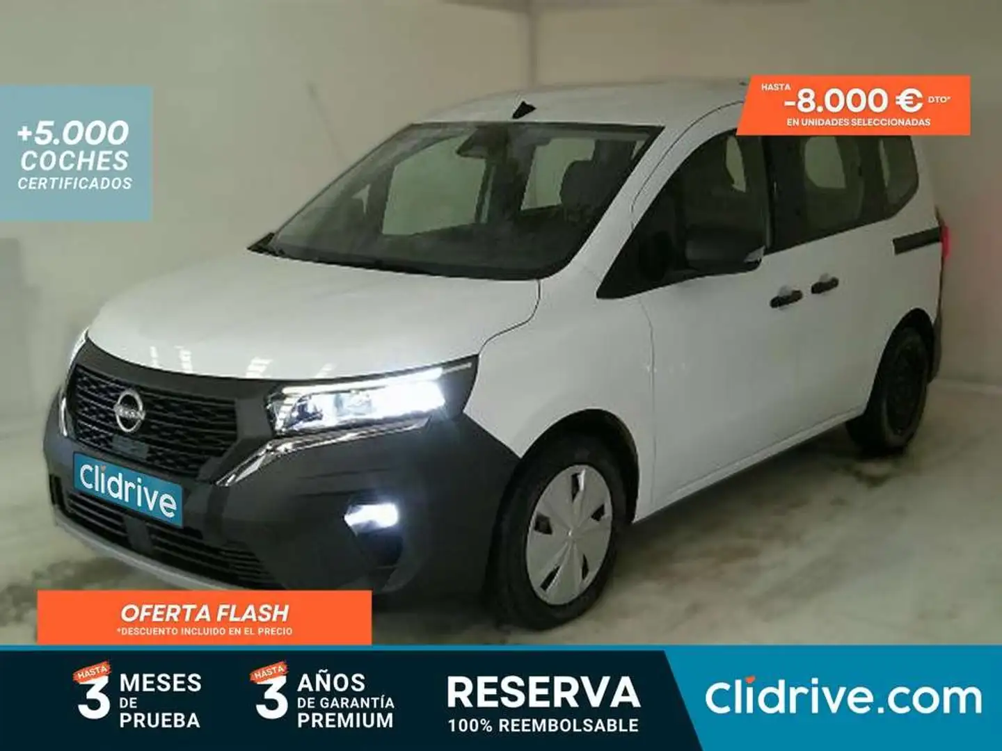 Nissan Townstar 5 plazas 1.3G 96kW L1 Acenta+ Blanco - 1