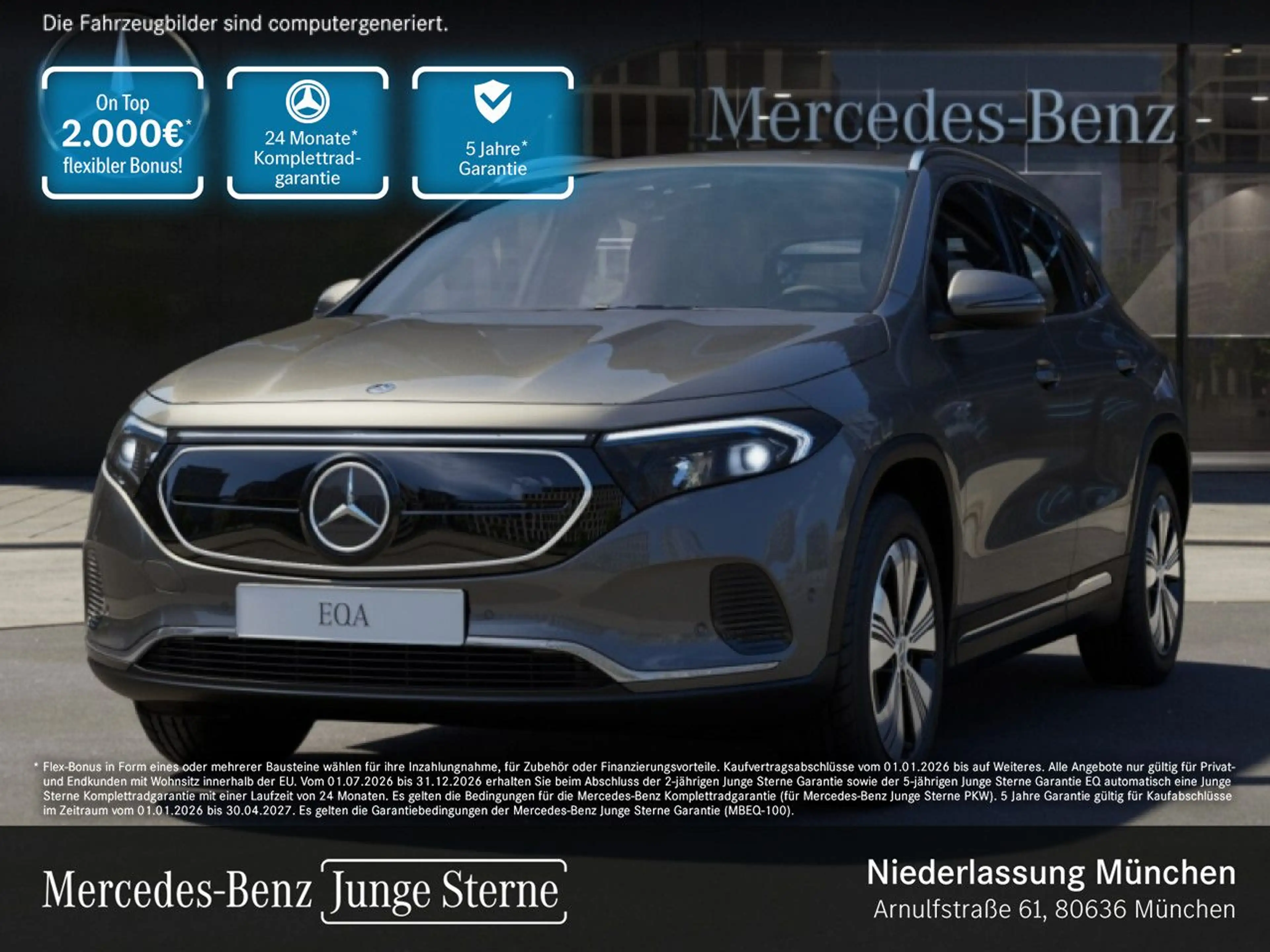Mercedes-Benz EQA 250 PROG+ADVANCED+KAMERA