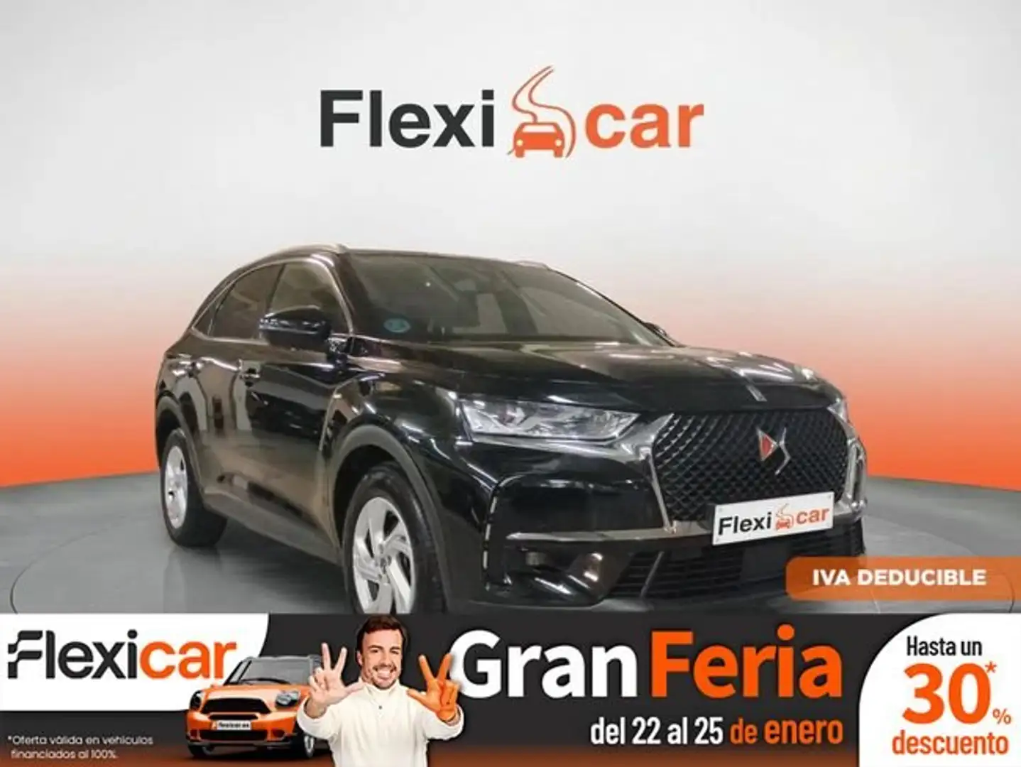 DS Automobiles DS 7 Crossback BlueHDi DE 96kW (130CV) BE CHIC Noir - 1