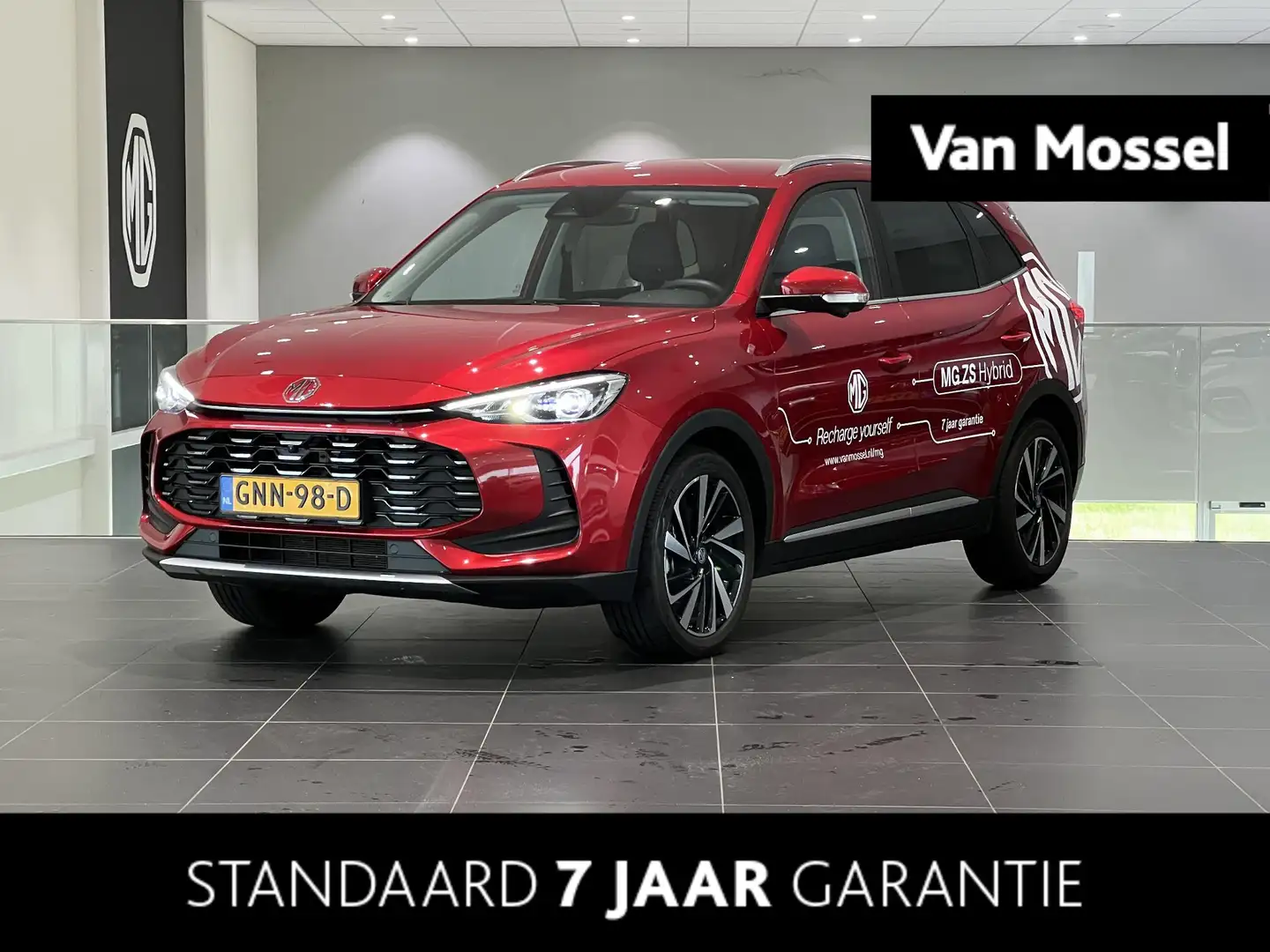 MG ZS Luxury Hybrid + | Navigatie | 18"LMV | 360 Cam | S Rood - 1
