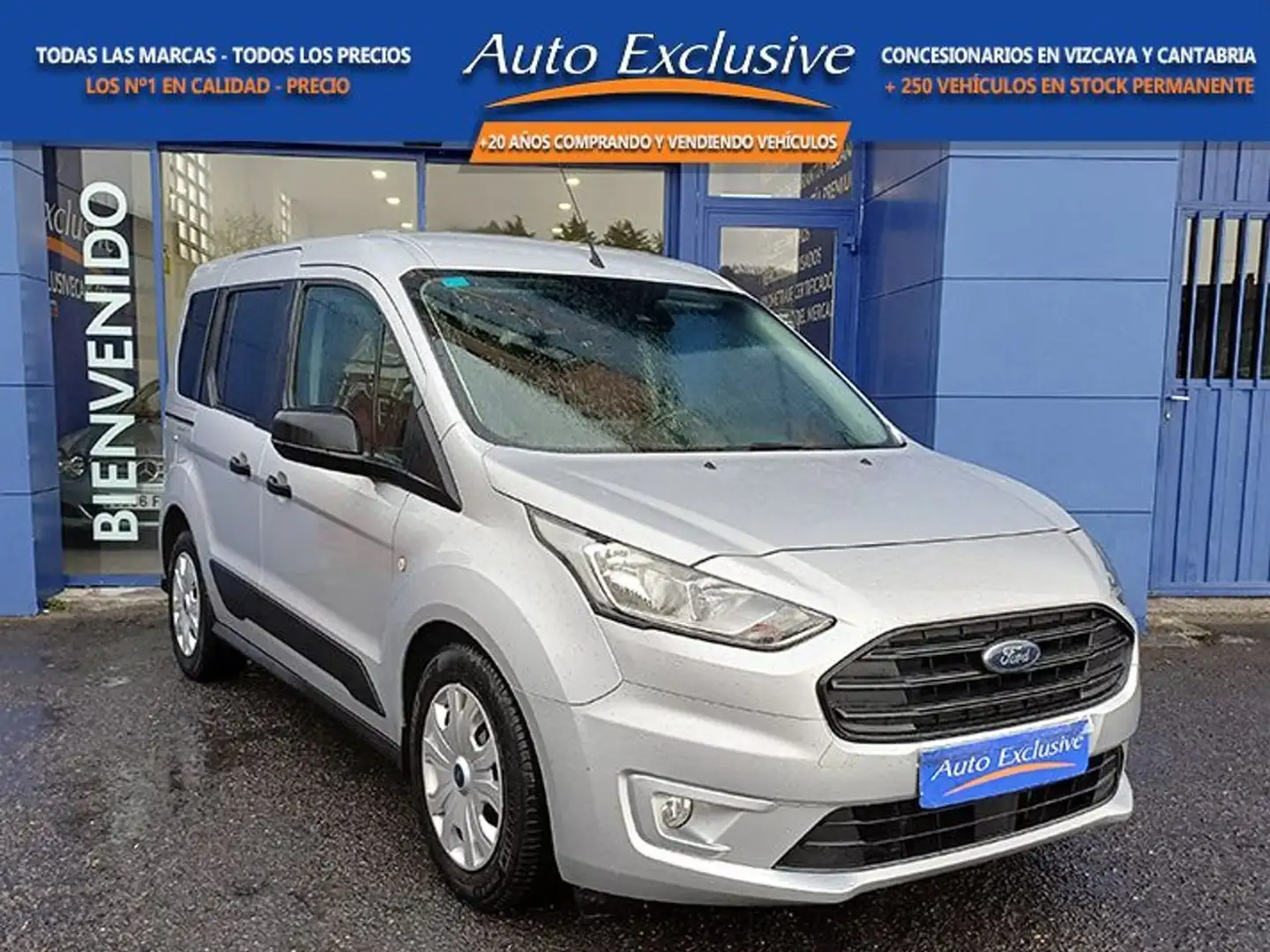 Ford Connect Comercial Transit Kombi 1.5 TDCi 88kW SS T Gris - 1