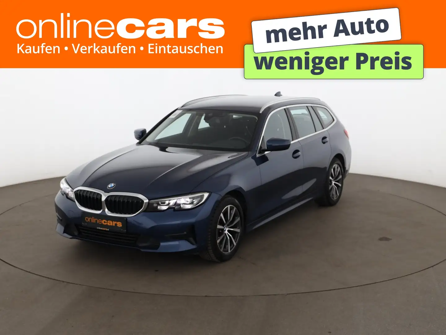 BMW 318 d Touring Advantage LED DIGITAL-TACHO SITZHZG Blau - 1