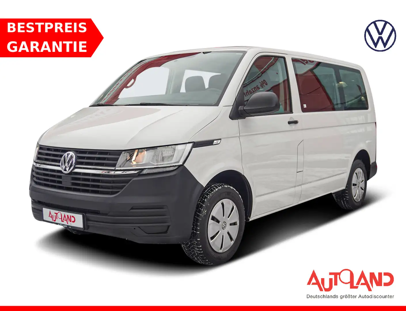 Volkswagen T6 Kombi T6.1 Kombi 2.0 TDI PDC Klima 6-Sitzer Weiß - 1