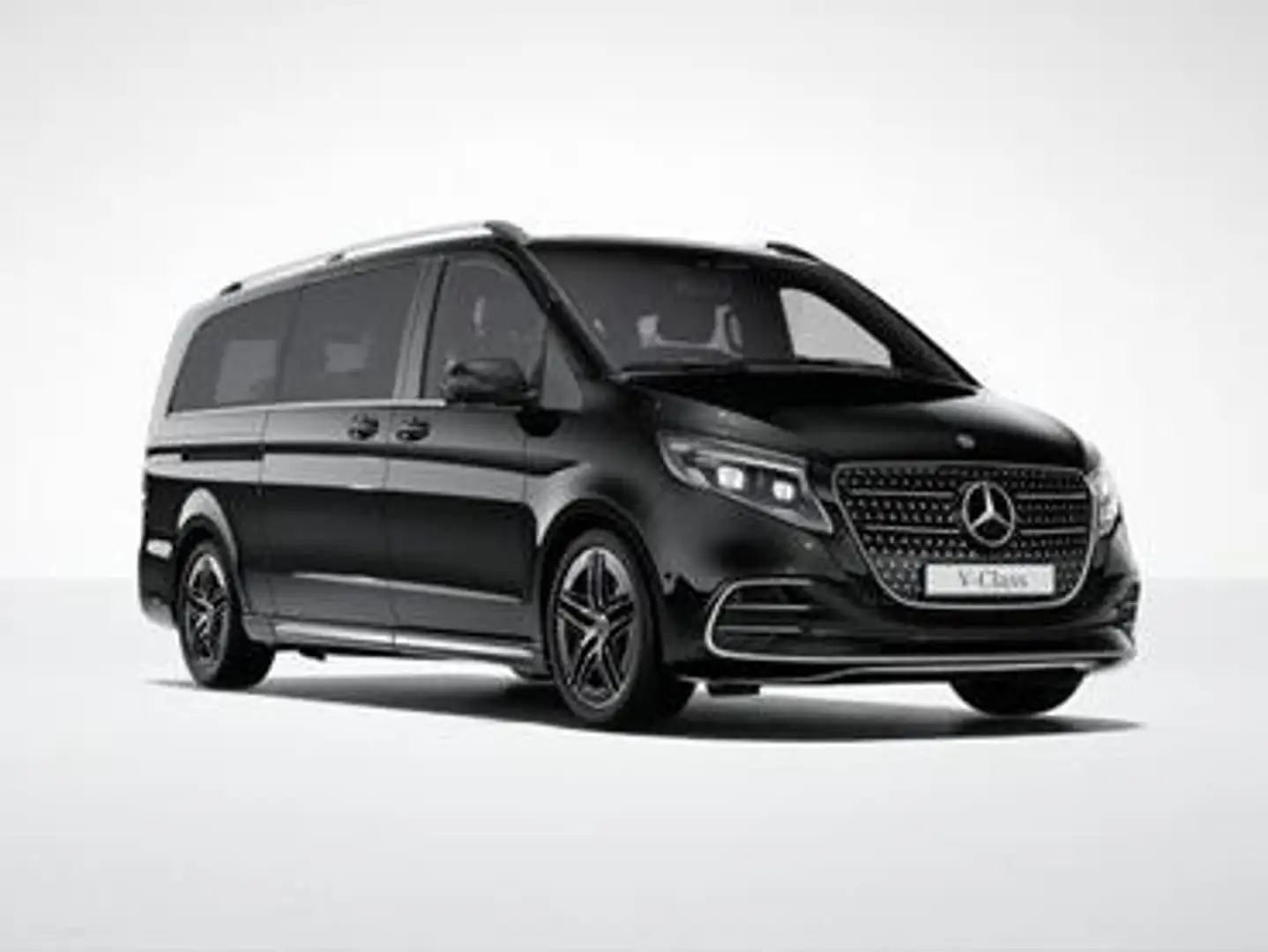 Mercedes-Benz V 300 Avantgarde Extralong AMG Line P.CONS.!! IVA ESCL.! Zwart - 1