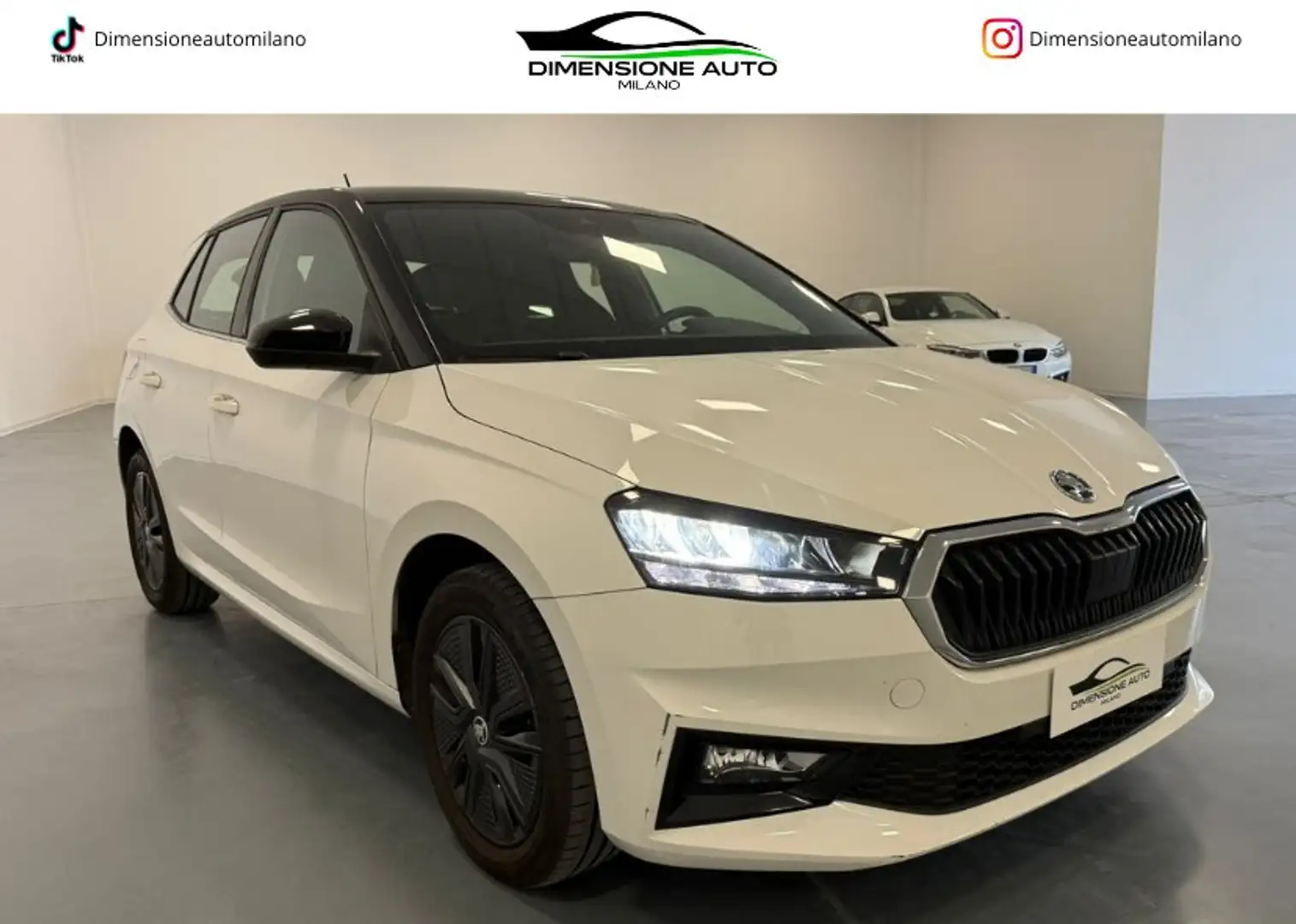 Skoda Fabia Fabia 1.0 tsi evo Style 110cv dsg Blanc - 1