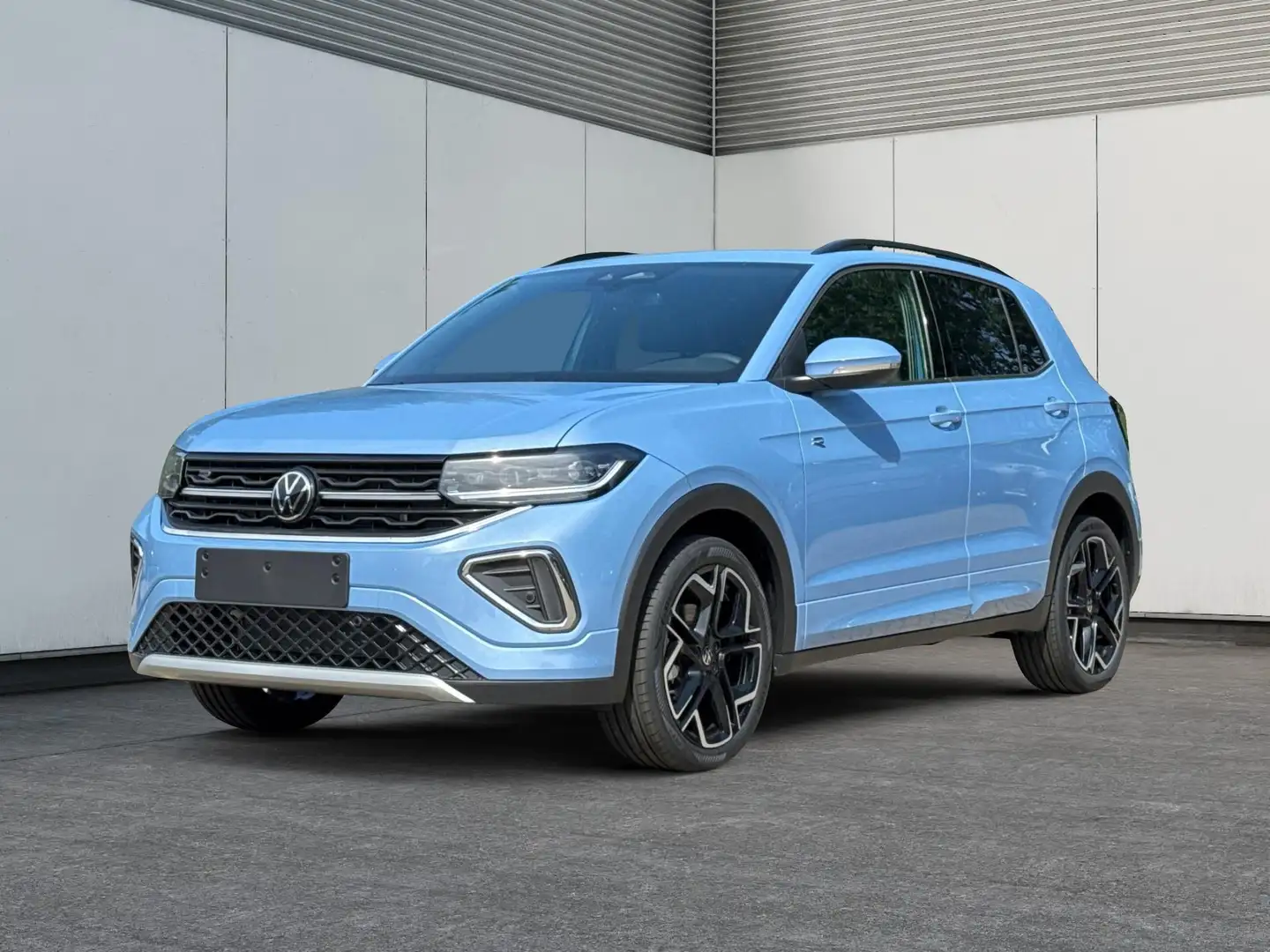 Volkswagen T-Cross R-Line MATRIX+SHZ+KAMERA+ACC+18'' ALU+KESSY+APP... Blau - 1