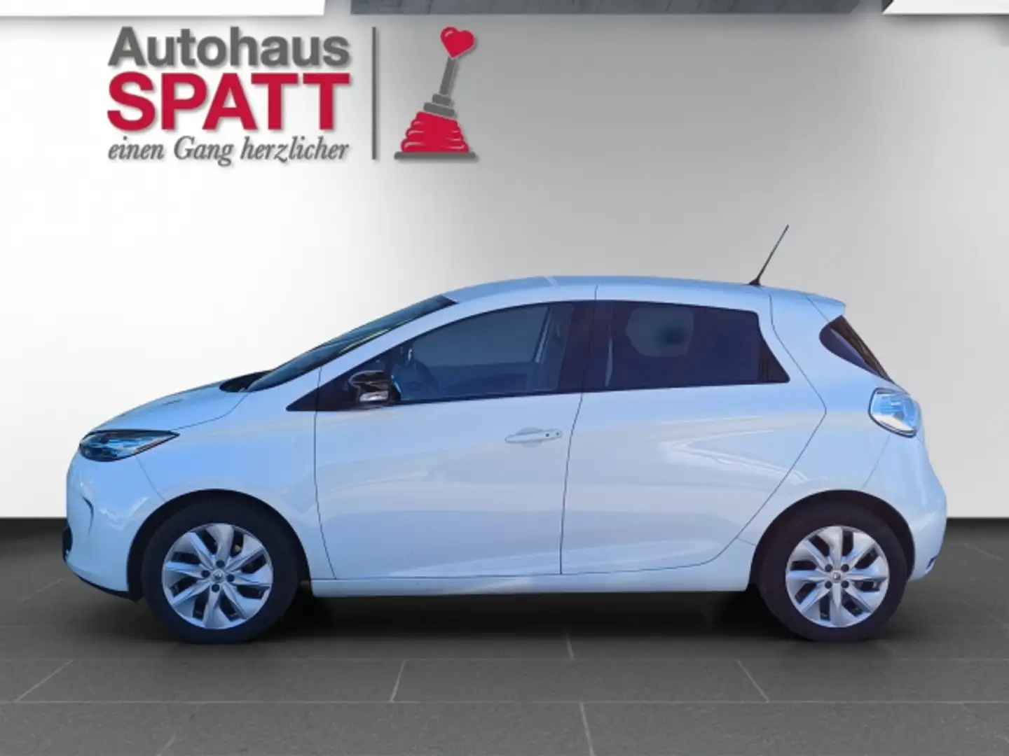 Renault ZOE Z.E. INTENS R240 !! Akkumiete !! Weiß - 2