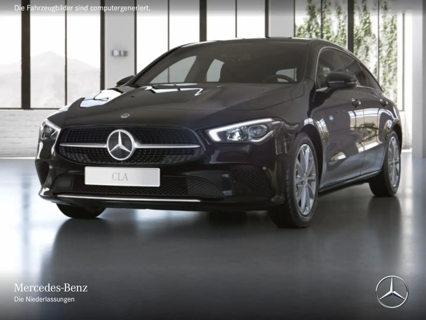 Mercedes-Benz CLA 180 PROGRESSIVE+LED+7G Zwart - 2