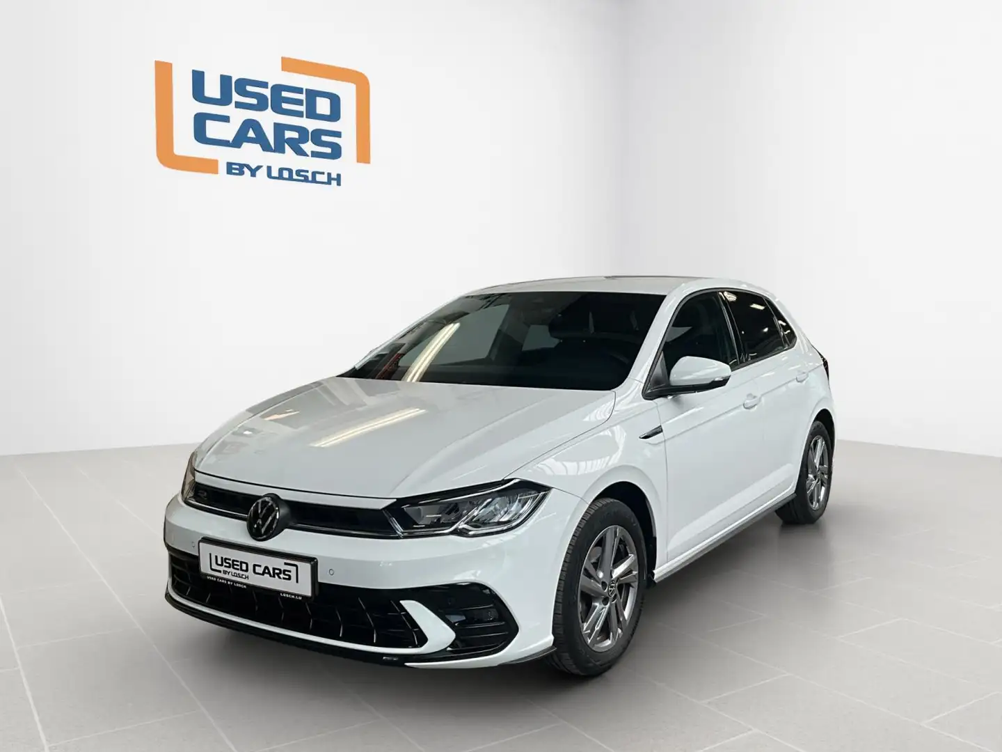 Volkswagen Polo R-Line+DSG+ID-Drive+Digi Blanc - 1