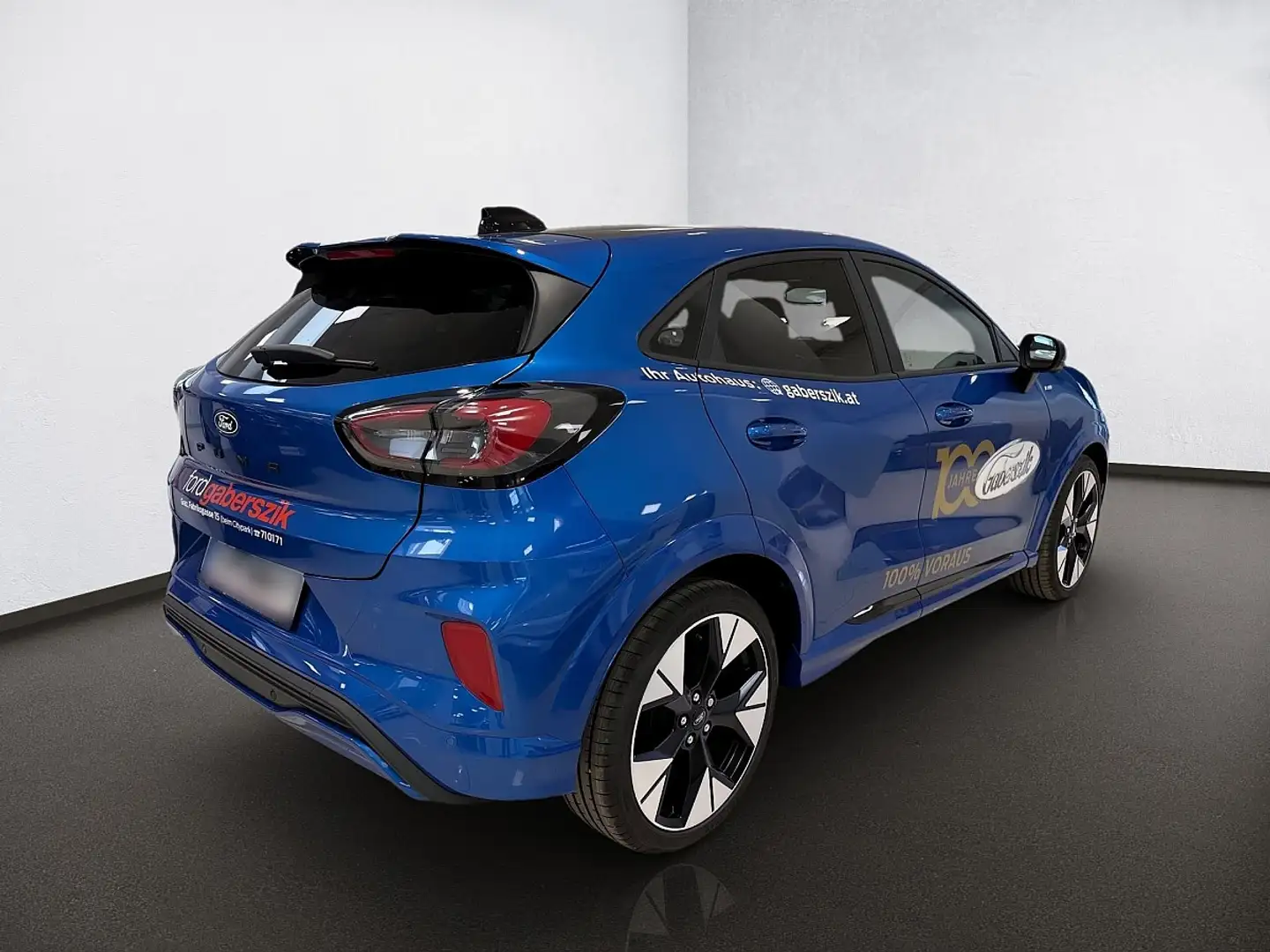 Ford Puma 1,0 EcoBoost Hybrid ST-Line Blau - 2