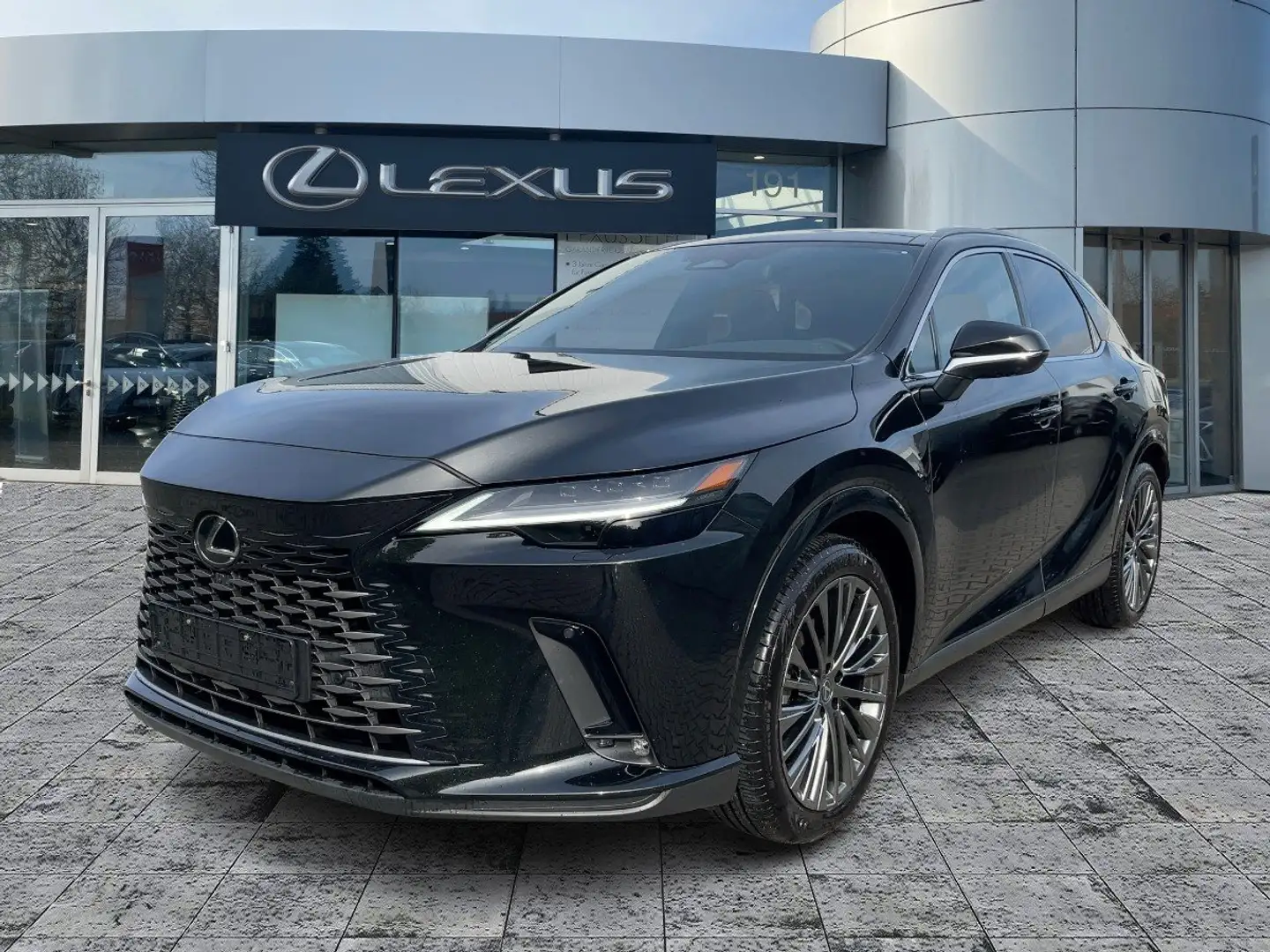 Lexus RX 450h + E-Four Luxury Line Pano*HUD*Navi*4xSHZ Schwarz - 2