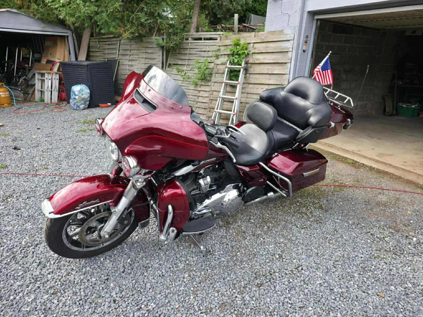 Harley-Davidson Ultra Limited Piros - 2