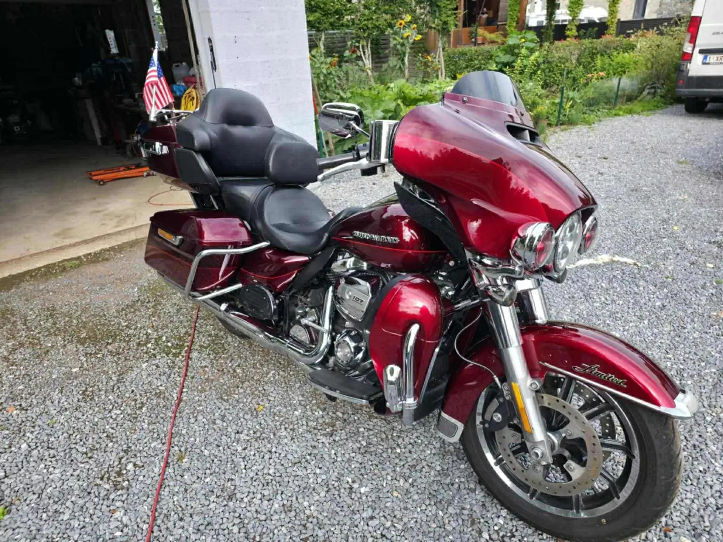 Harley-Davidson Ultra Limited Piros - 1