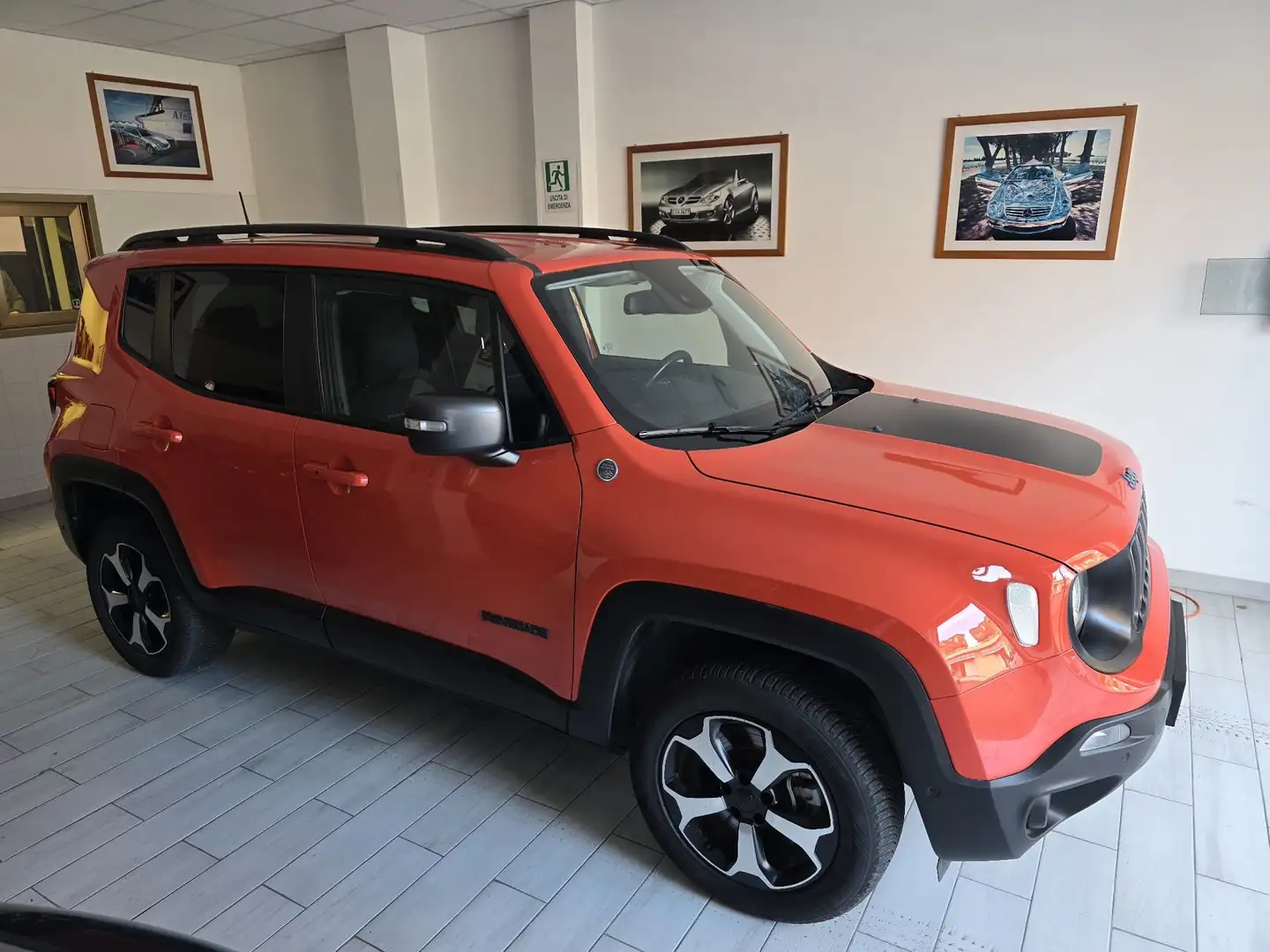Jeep Renegade Renegade 2019 1.3 t4 phev Trailhawk 4xe at6 Arancione - 2