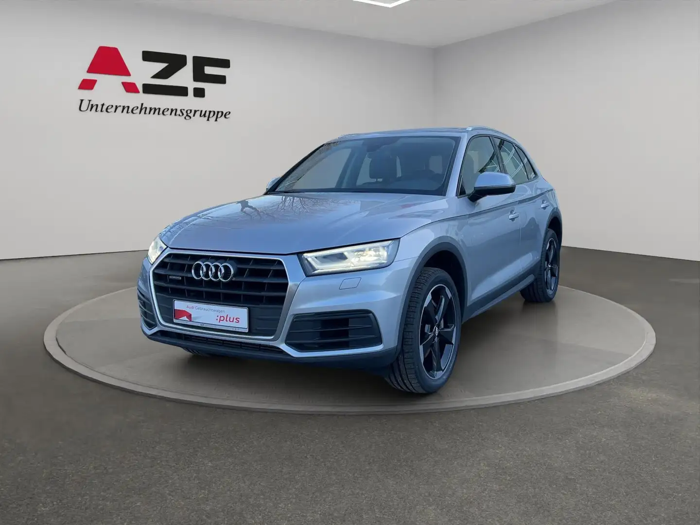 Audi Q5 45 TDI qu. Tip. AHK+NAVI+MATRIX-LED+SPORTSITZ Argent - 2