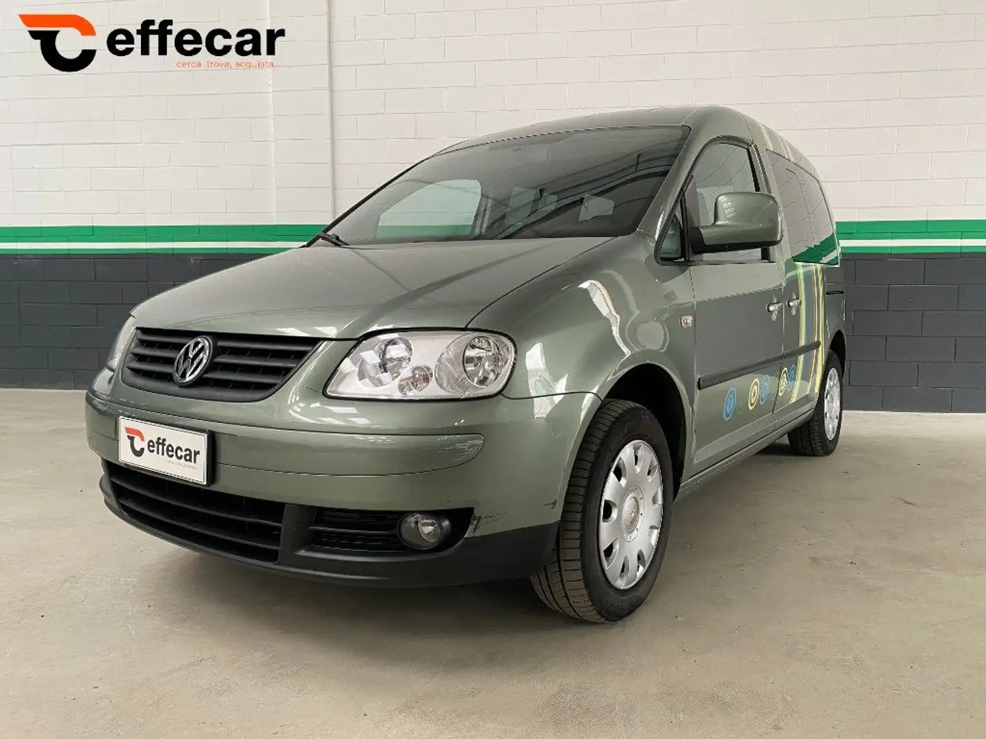 Volkswagen Caddy 2.0 Ecofuel 4p. Life Style Yeşil - 1