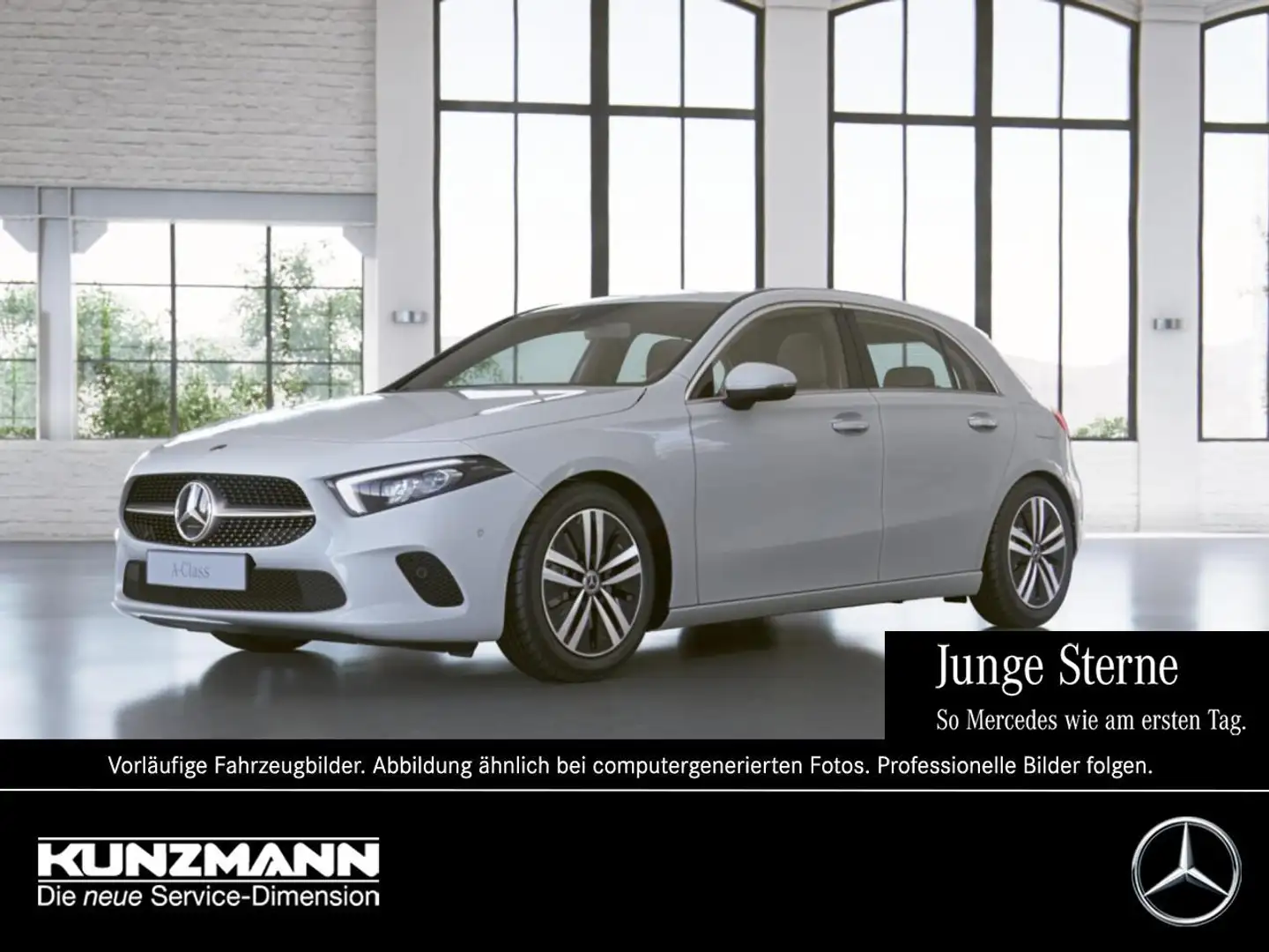 Mercedes-Benz A 250 e Progressive MBUX Navi Spiegel-Paket Weiß - 1