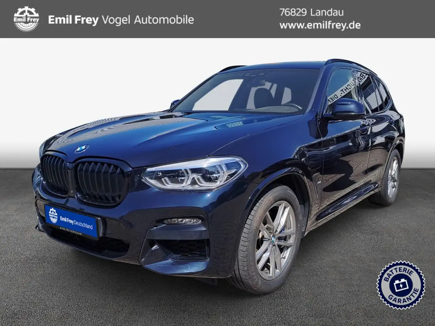 BMW X3 X3 xDrive30e Aut. M Sport *HuD*SHz*Panorama*LHZ* Schwarz - 1
