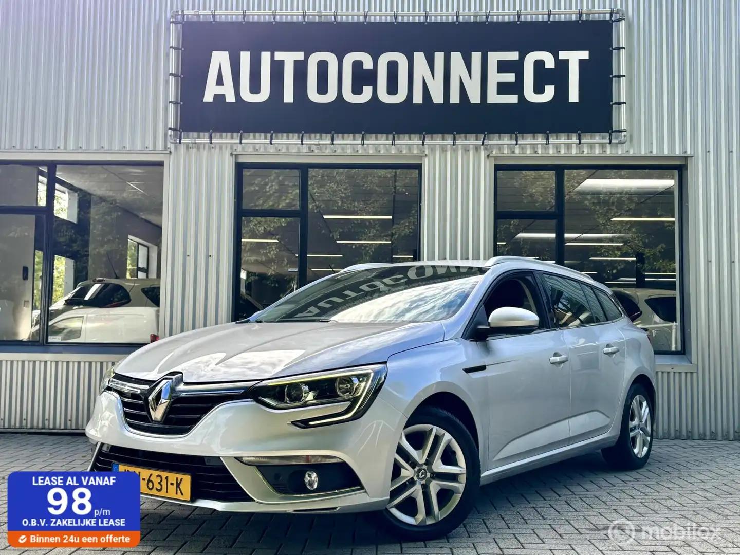 Renault Megane Estate 1.2 TCe Limited. NAVI, CRUISE, TREKHAAK, PD Grau - 1