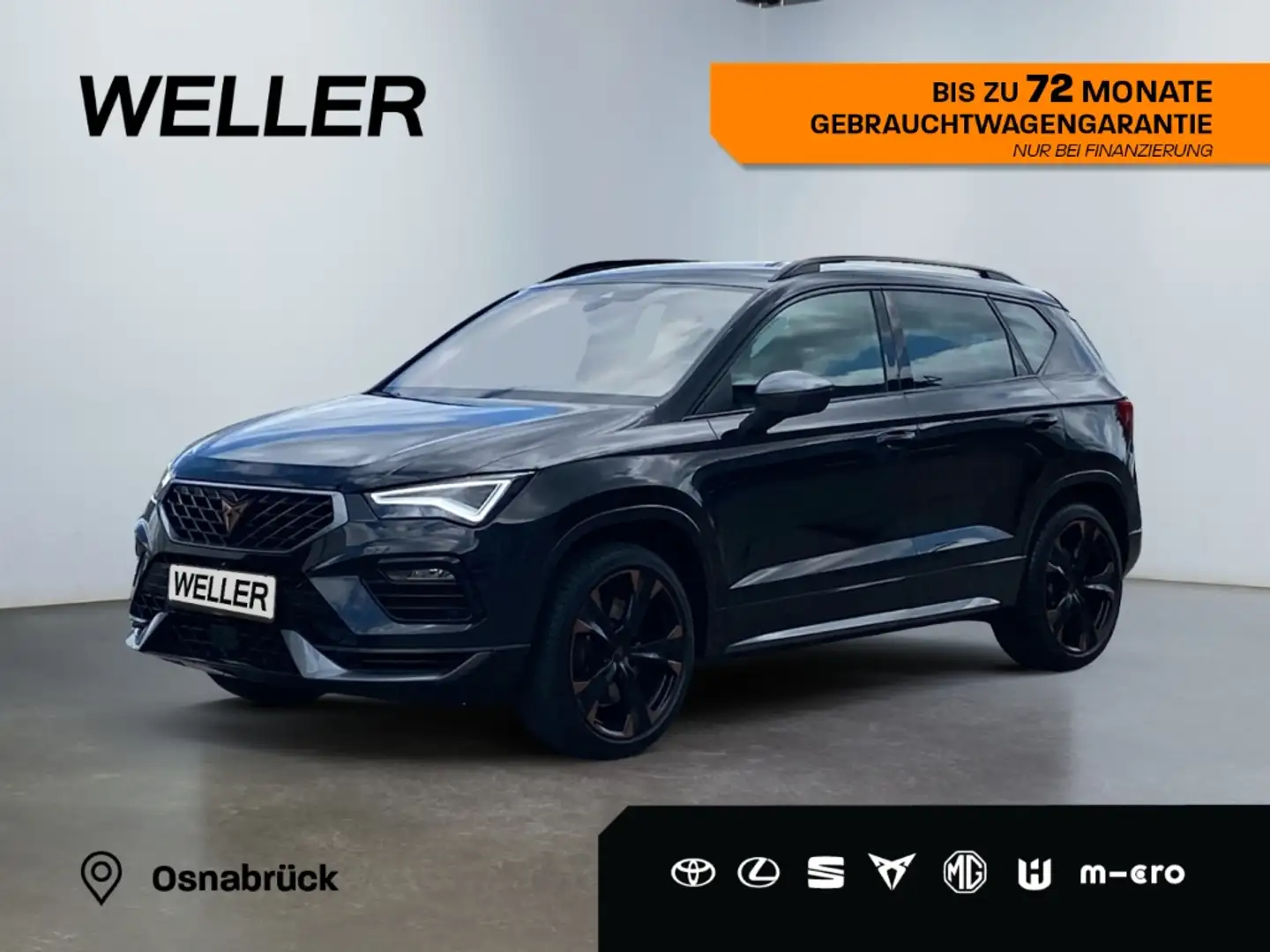CUPRA Ateca 2.0 TSI 4Drive DSG *Navi*LED*el Heck*CAM* Schwarz - 1