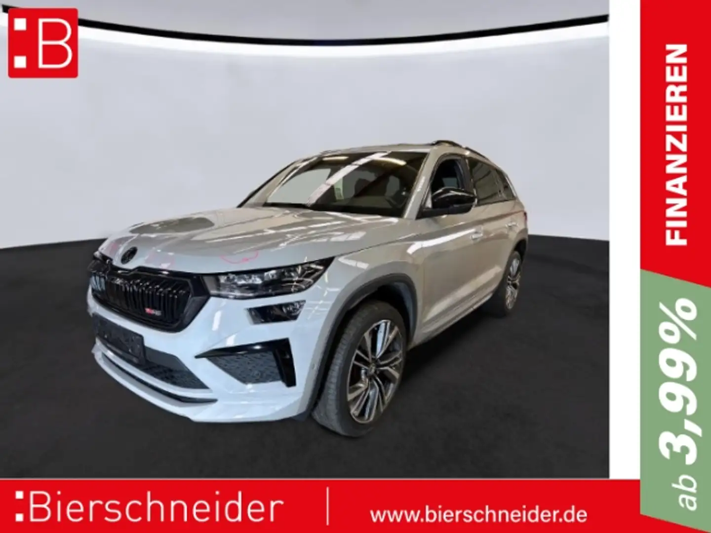 Skoda Kodiaq 2.0 TSI DSG 4x4 RS AB 294EUR AHK NAVI REAR MATRIX Grau - 1