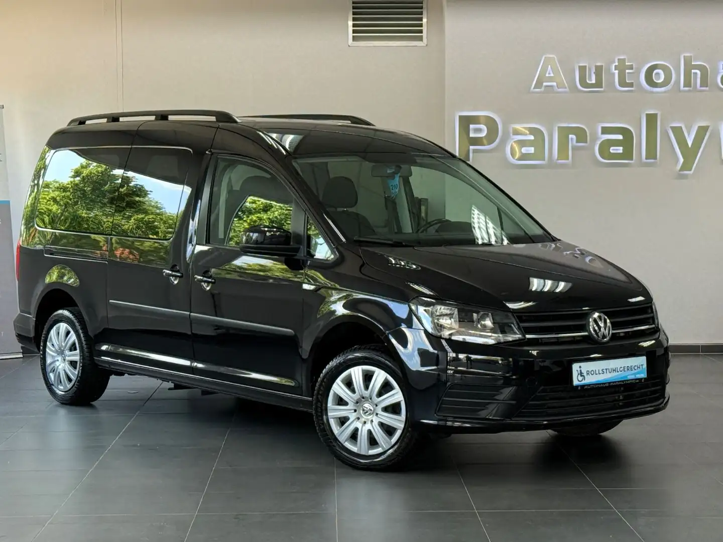 Volkswagen Caddy Maxi 1.4 TSI DSG Behindertengerecht-Rampe Noir - 2
