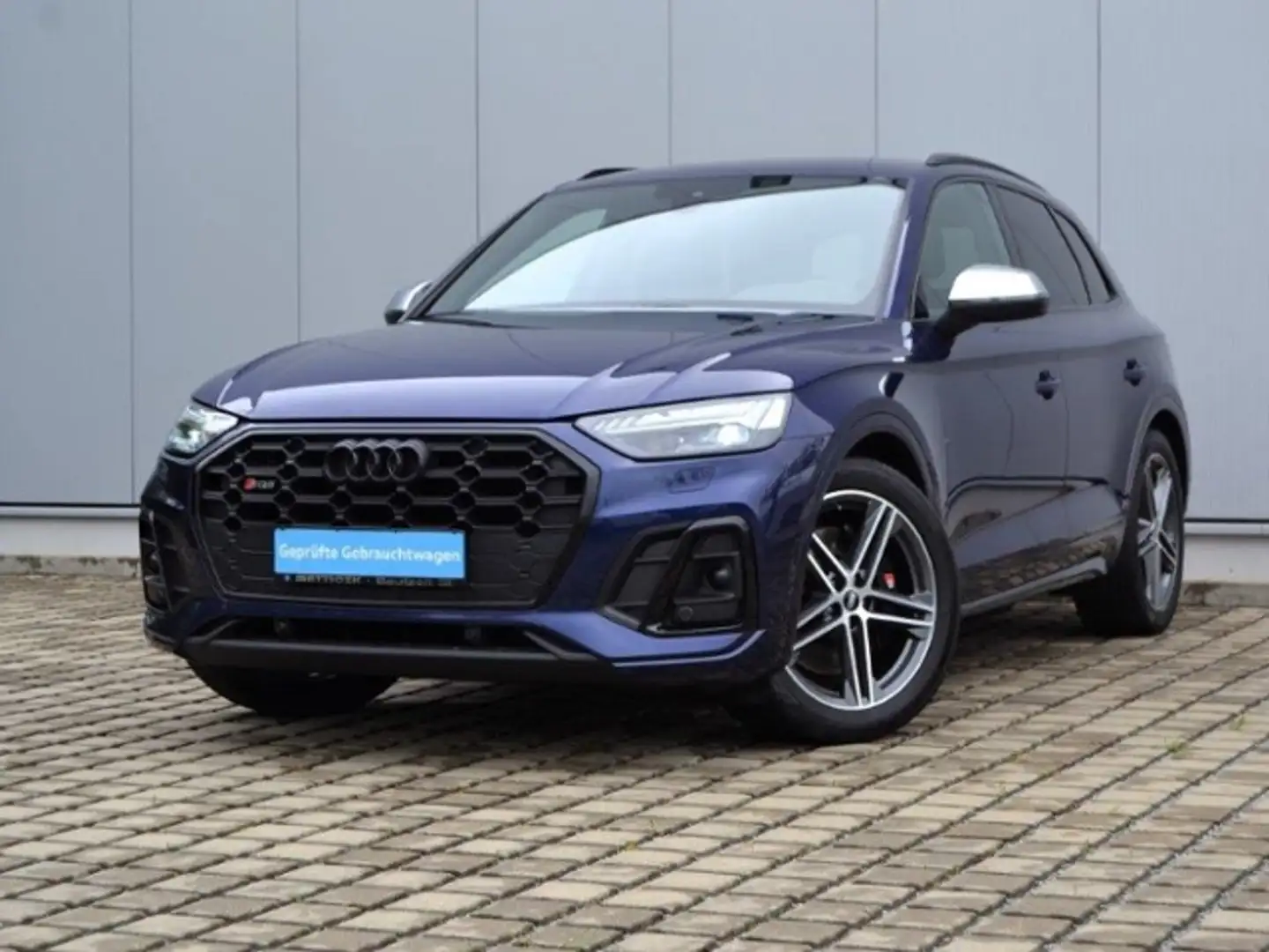 Audi SQ5 3.0 TDI VOLL/LUFT/AHK/STAND-HZ/MATRIX/B&O/TOUR+ST Blau - 2