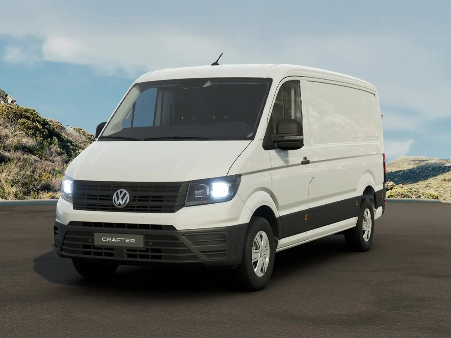 Volkswagen Crafter 30 2.0 tdi 140cv l3h2 business Bianco - 1