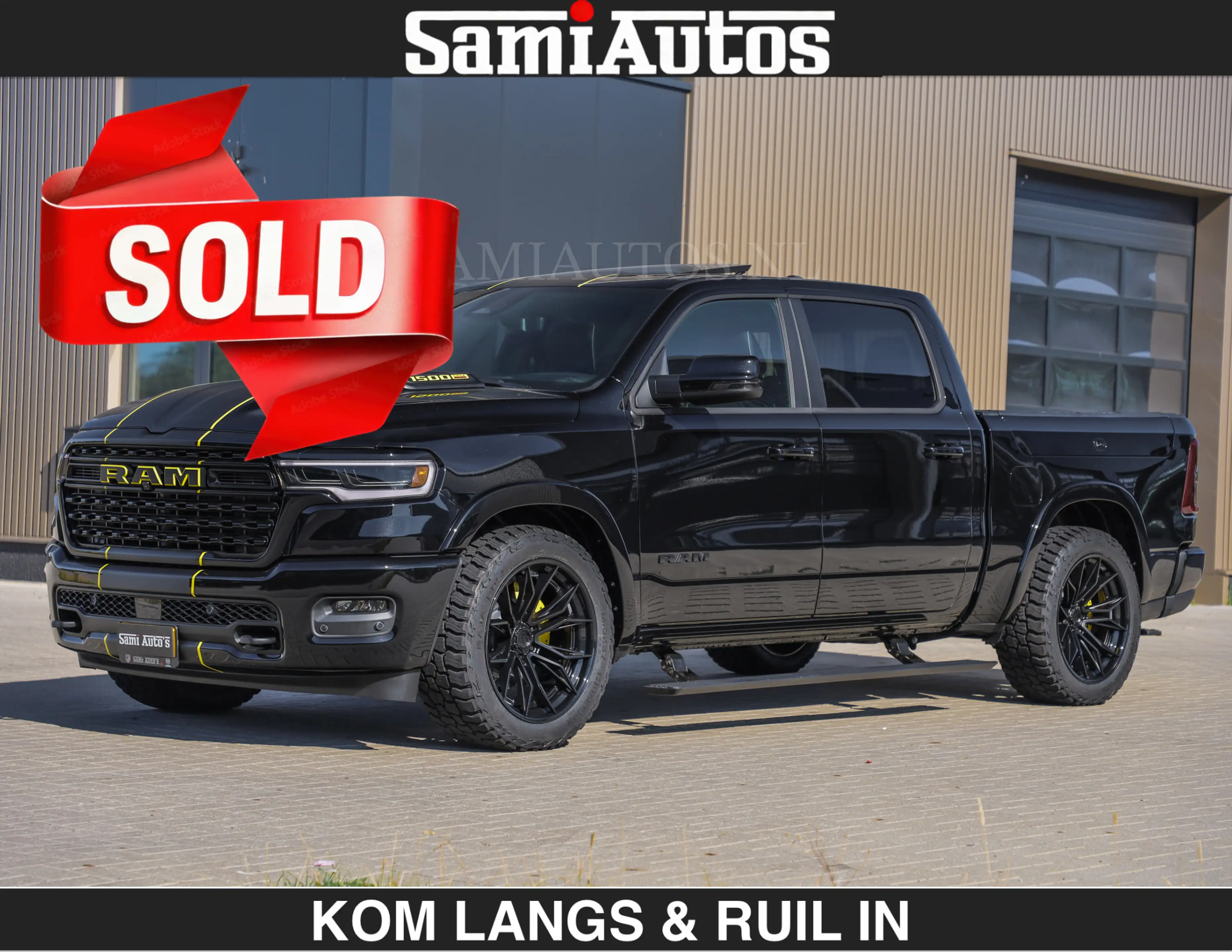 Dodge RAM Limited Night H.O 540HP 706Nm | € 84.950 excl | Ma — photo 48
