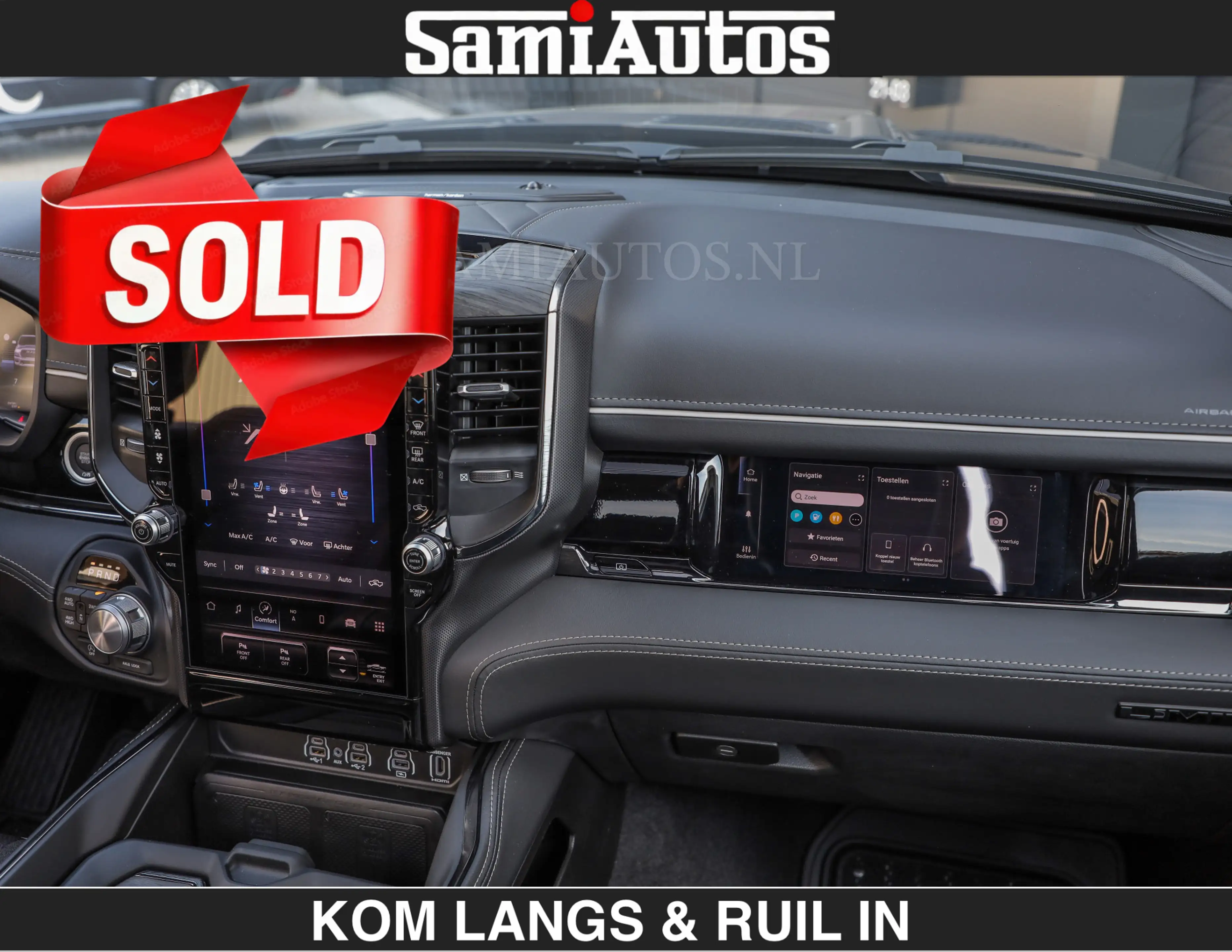 Dodge RAM Limited Night H.O 540HP 706Nm | € 84.950 excl | Ma — photo 19