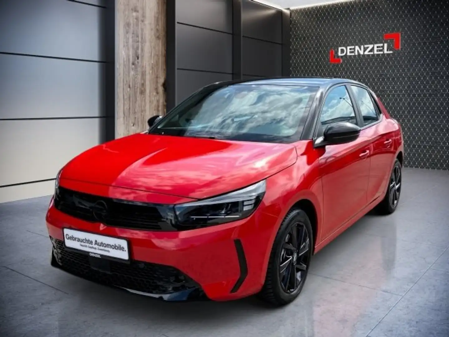 Opel Corsa Hybrid Rouge - 2