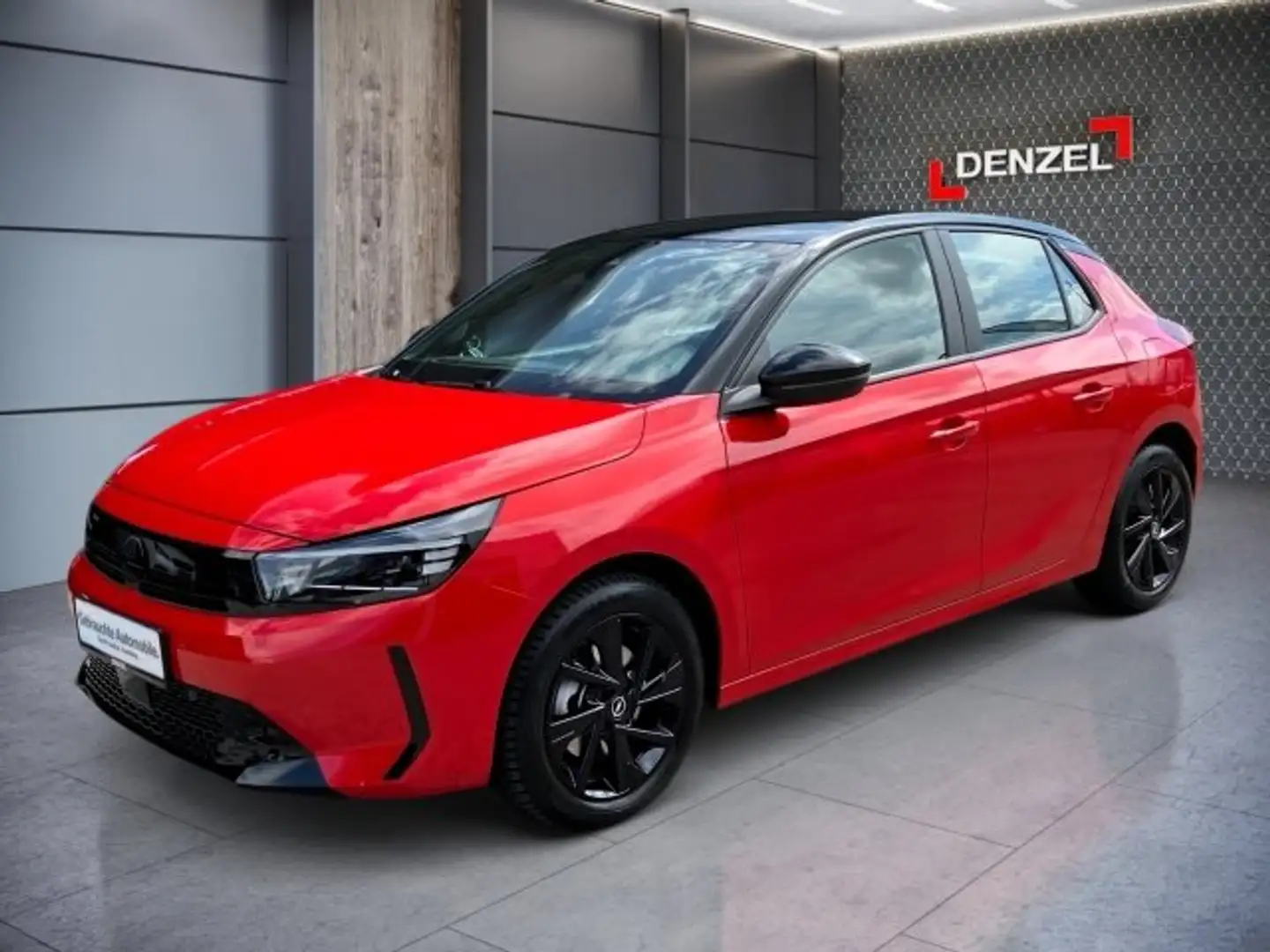 Opel Corsa Hybrid Rouge - 1