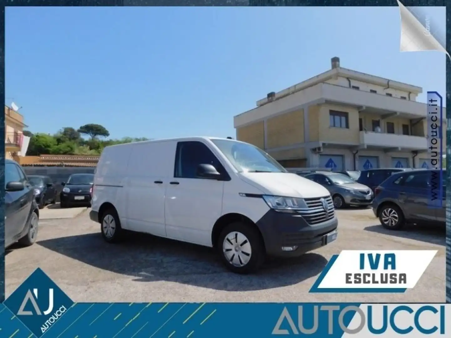 Volkswagen Transporter 2.0 TDI 110CV PC Furgone Weiß - 1