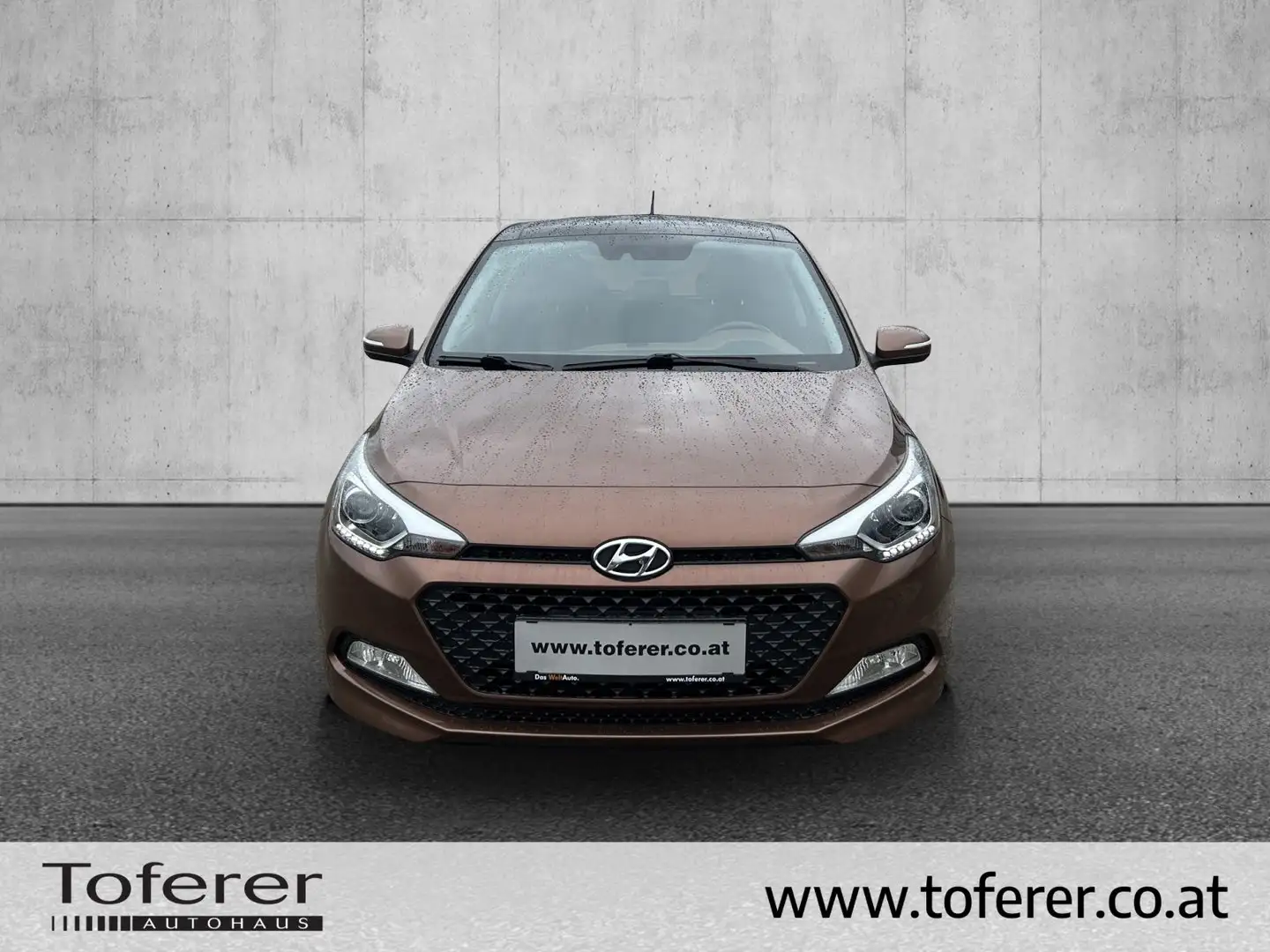 Hyundai i20 1,25 Premium Start/Stopp Automatik Braun - 2