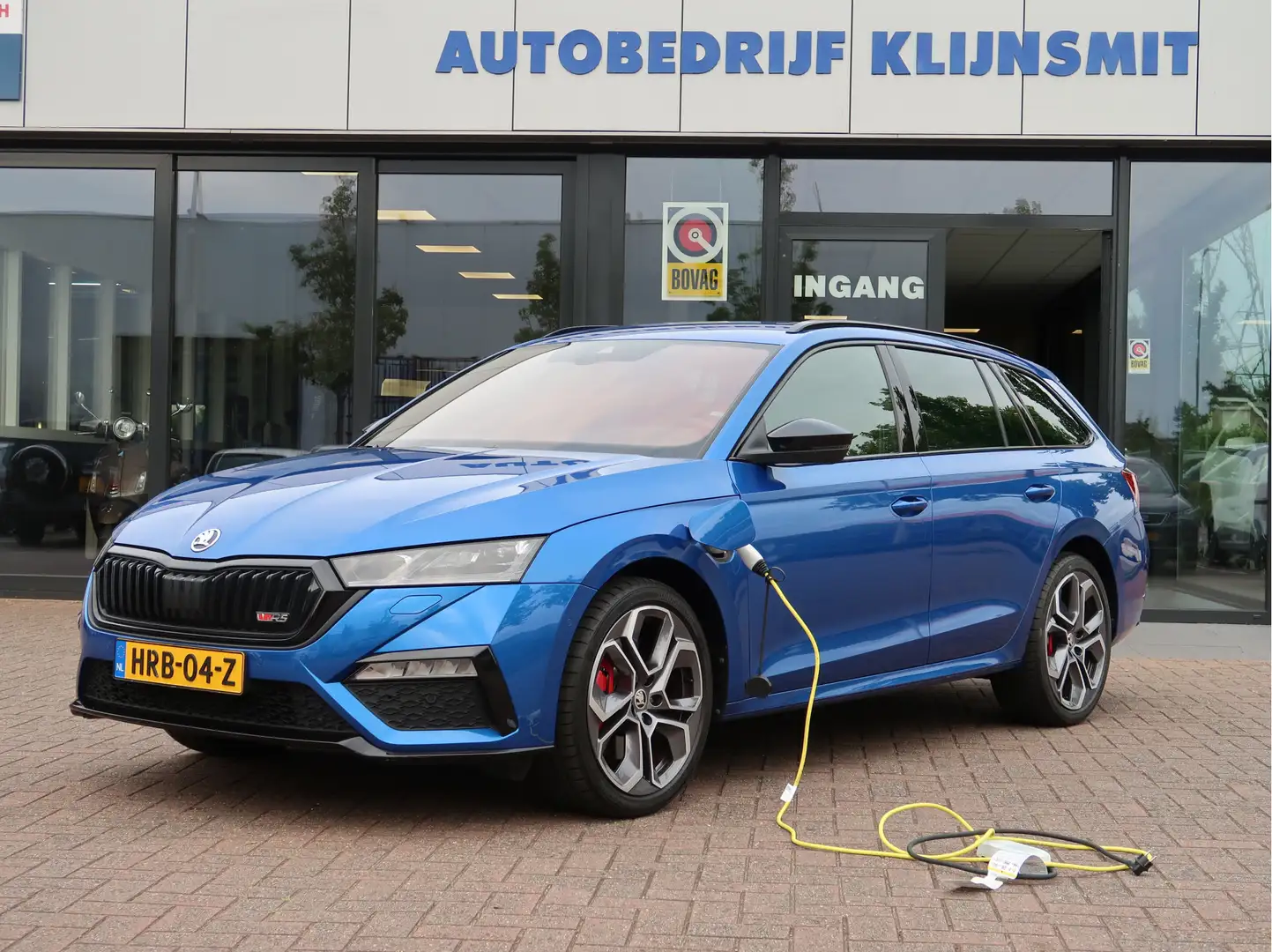 Skoda Octavia Combi 1.4 TSI RS iV PHEV Business Blauw - 1
