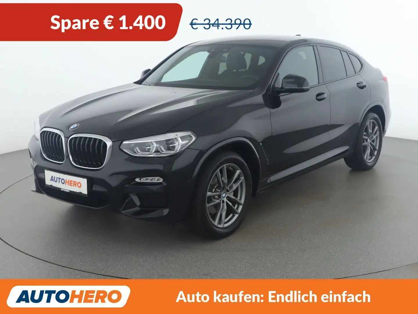 BMW X4 xDrive 20i M Sport Schwarz - 1