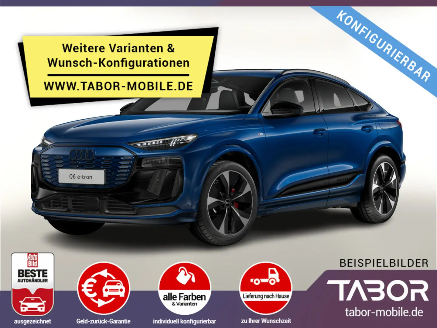 Audi Q6 e-tron Sportback Performance 306 LED Nav VirC Gri - 1