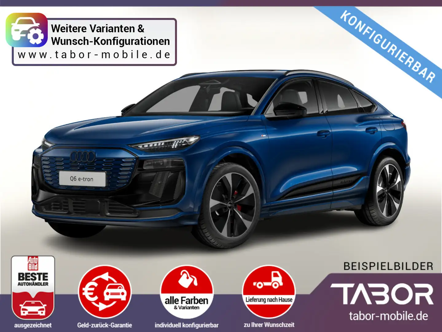 Audi Q6 e-tron e-tron Sportback Performance 306 LED UVP-19%* Grau - 1